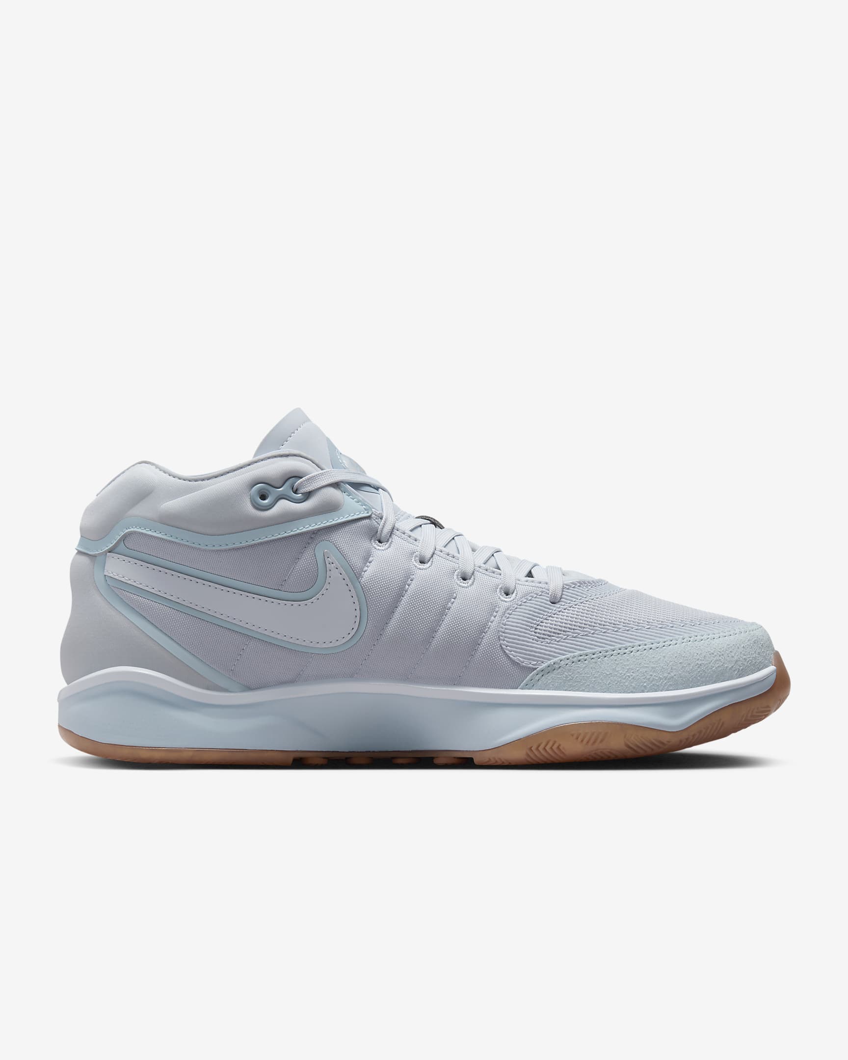 Nike G.T. Hustle 2 Basketball Shoes - Football Grey/Glacier Blue/Light Armoury Blue/Football Grey