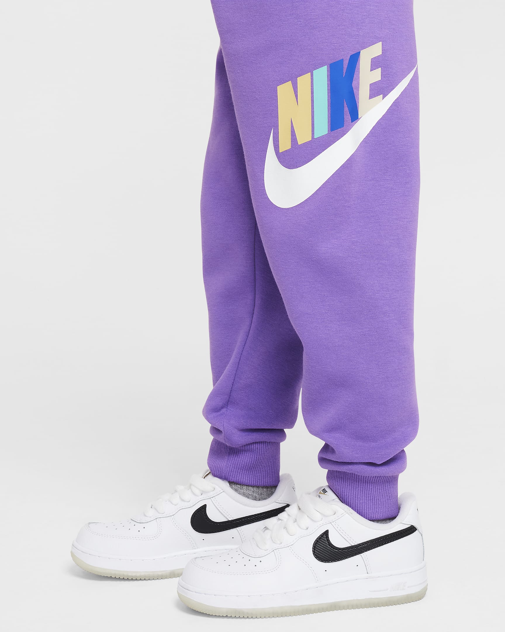 Nike Sportswear Club Fleece Little Kids' Hoodie Set - Black Raspberry