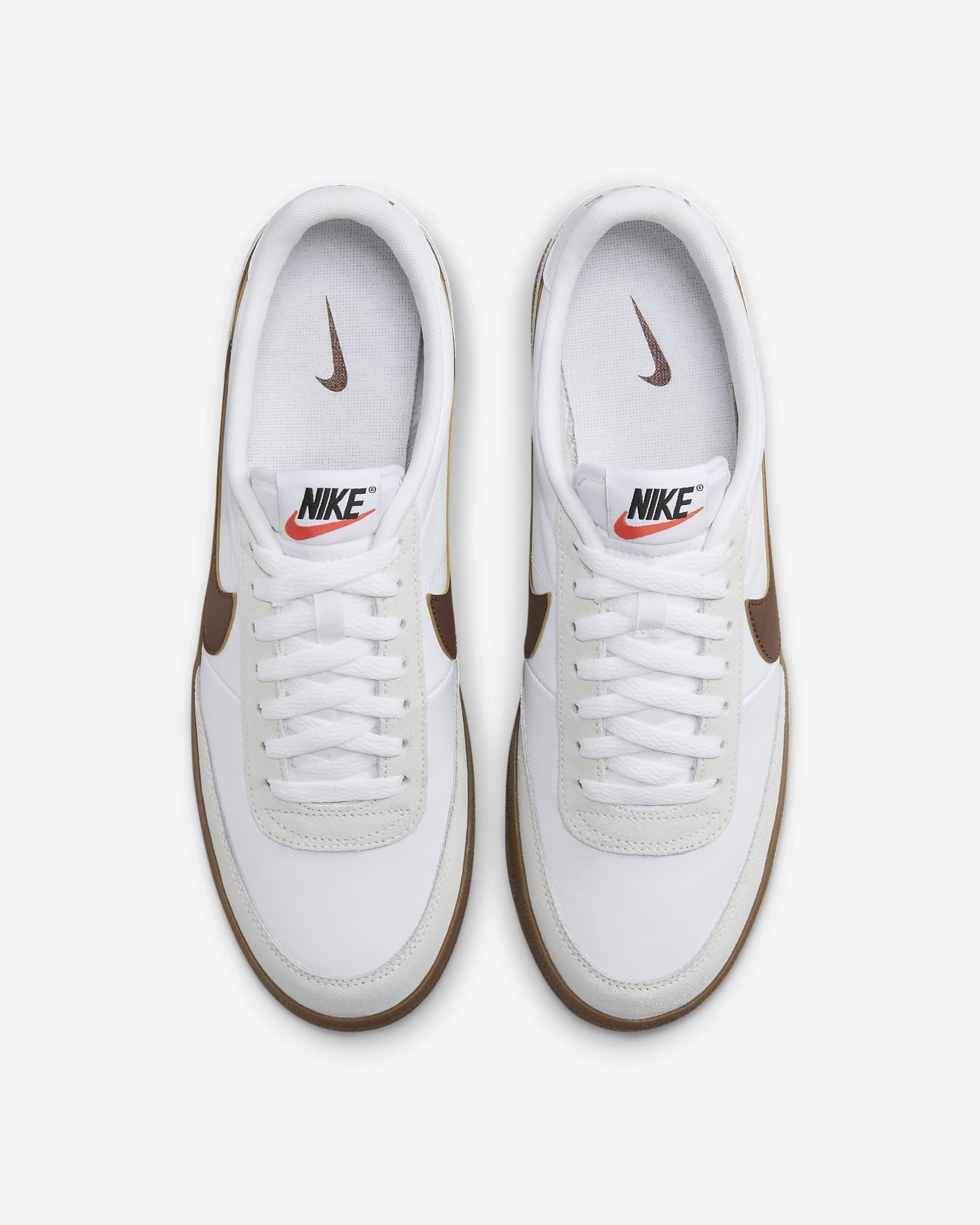 Ανδρικά παπούτσια Nike Killshot 2 Leather - Λευκό/Gum Medium Brown/Μαύρο/Cacao Wow