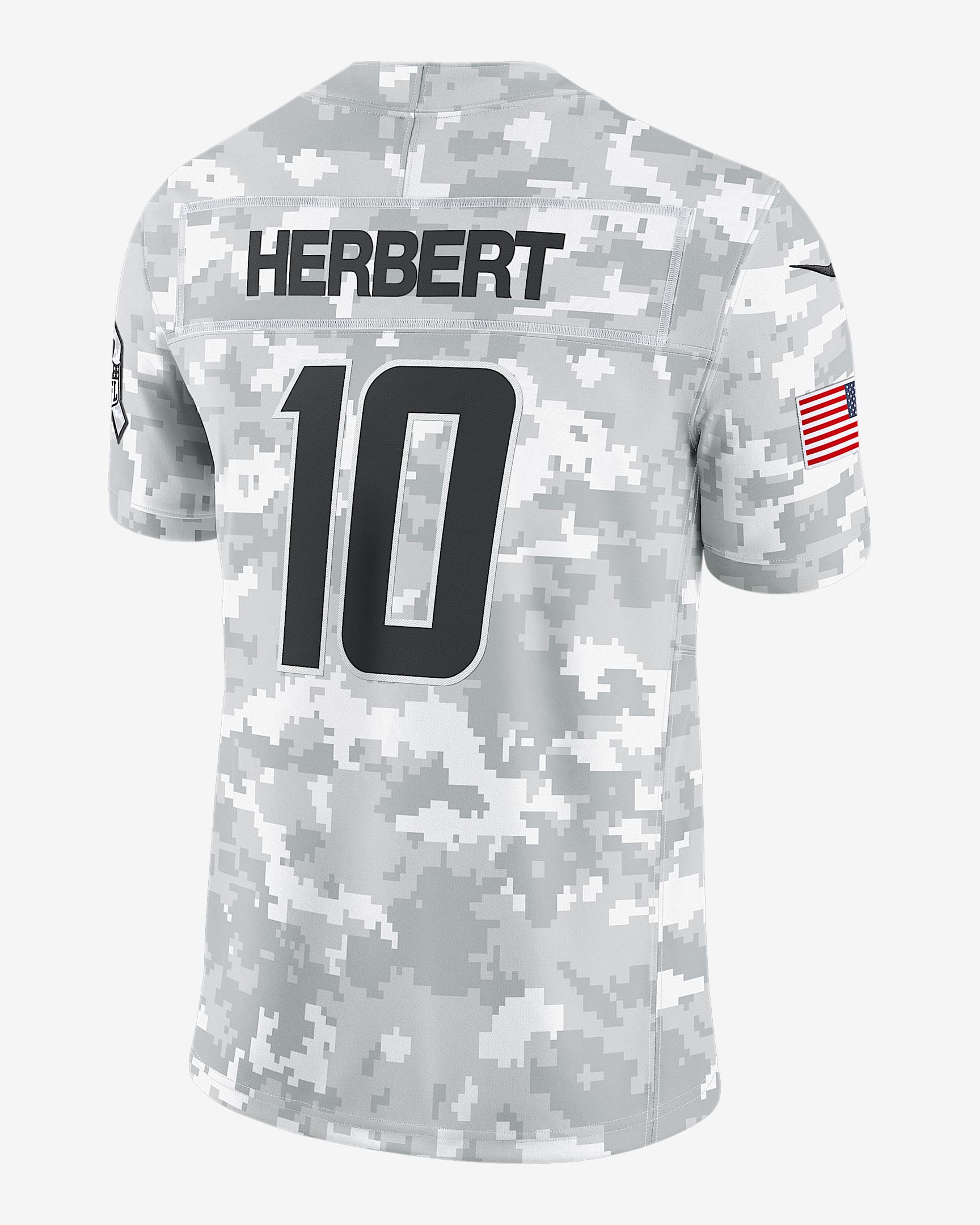 Justin Herbert Los Angeles Chargers Salute to Service Men's Nike Dri