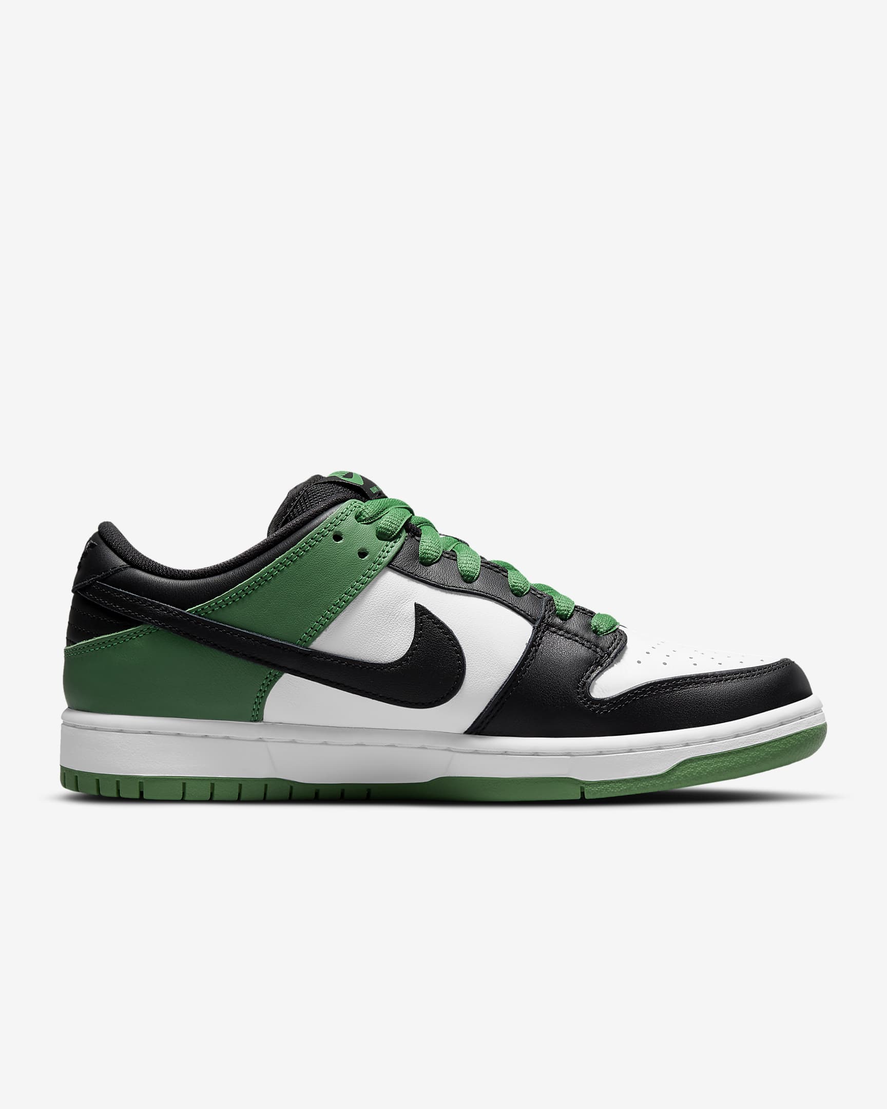 Scarpa da skateboard Nike SB Dunk Low Pro - Classic Green/Bianco/Classic Green/Nero