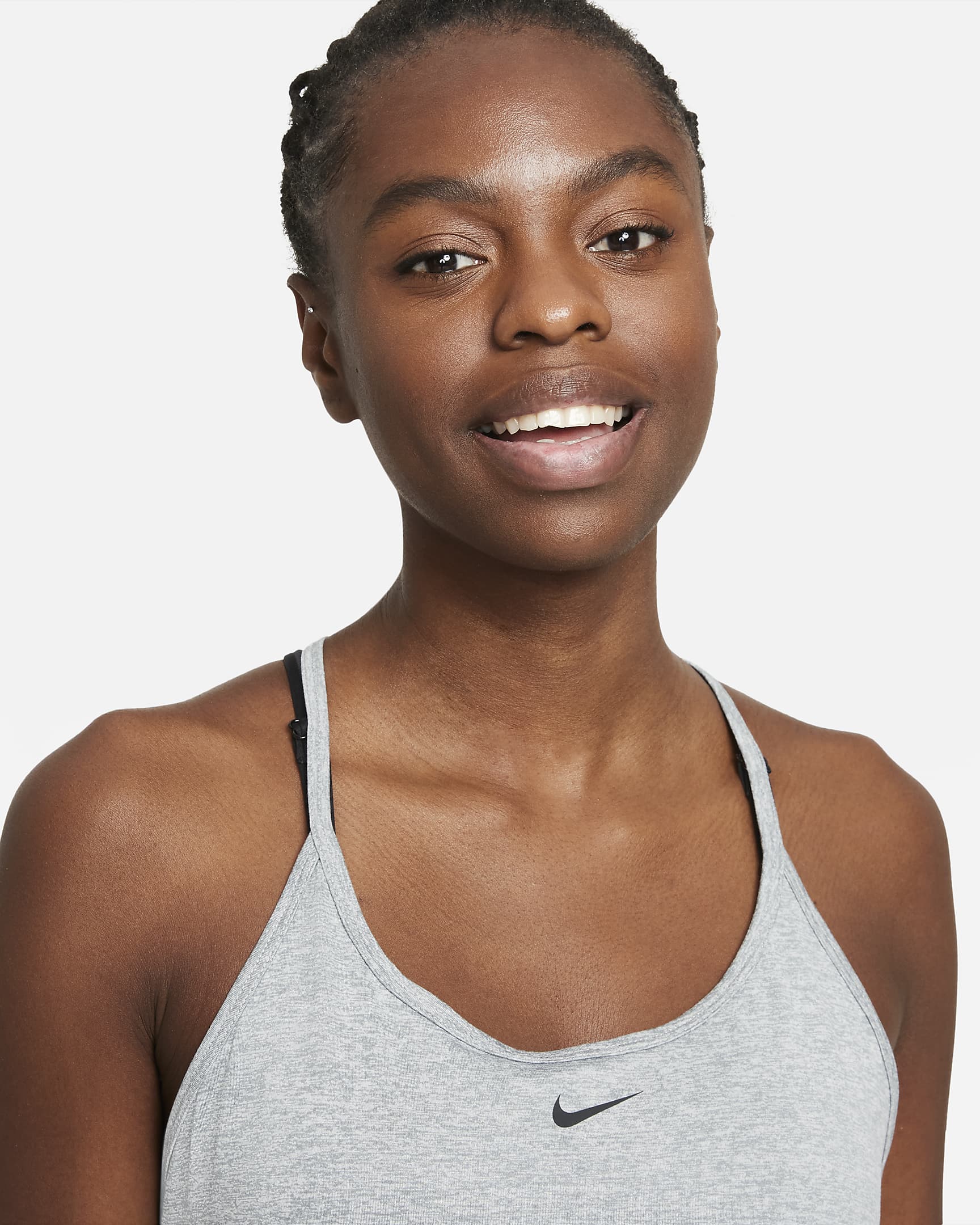 Nike DriFIT One Elastika Women's Standard Fit Tank Top. Nike UK