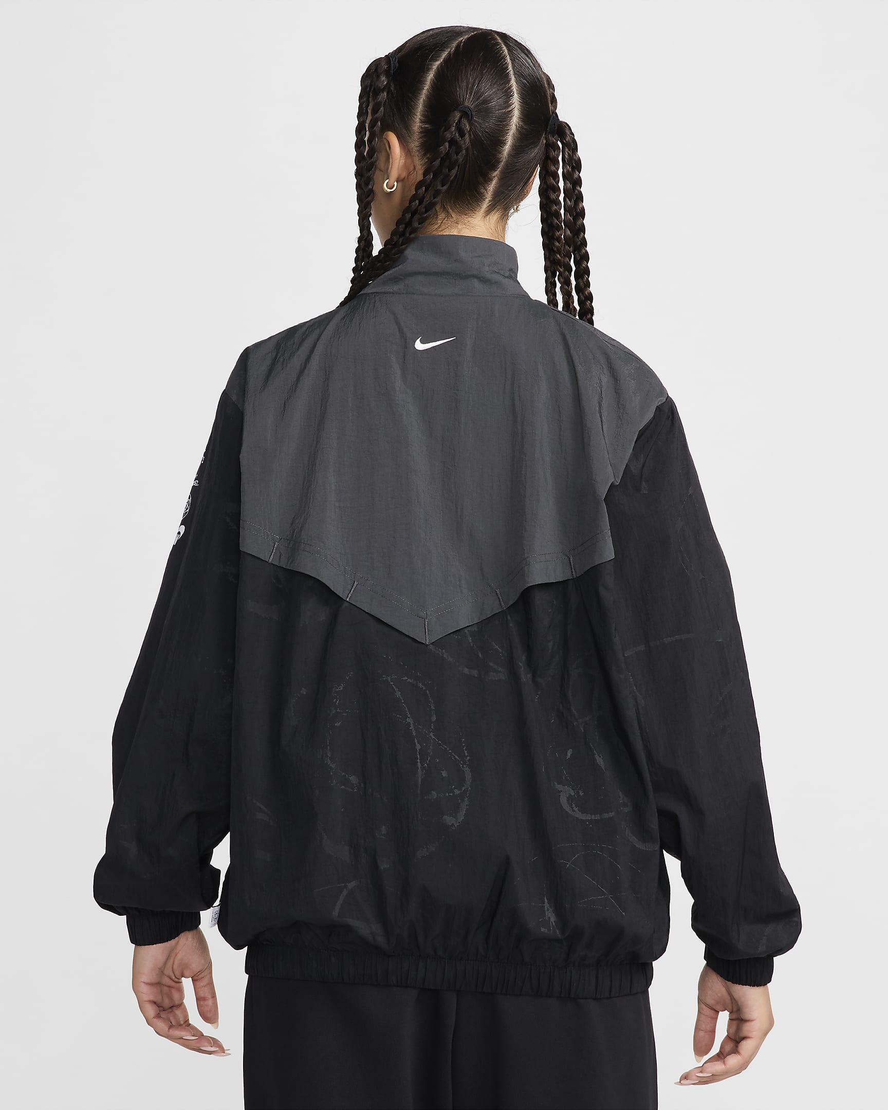 Nike Sportswear Breaking Windrunner Women's Jacket - Black/Anthracite