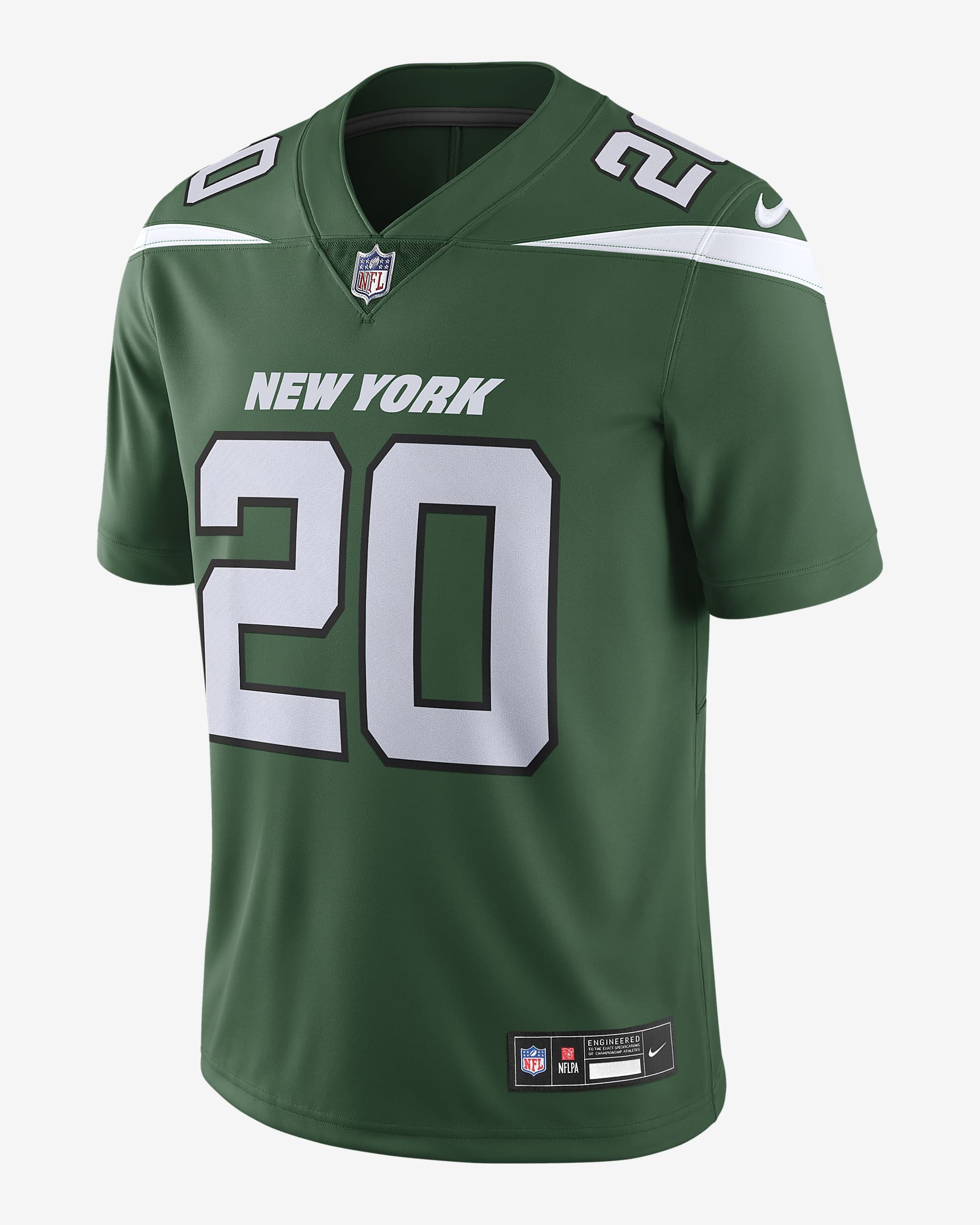 Jersey Nike Dri-FIT de la NFL Limited para hombre Breece Hall New York ...