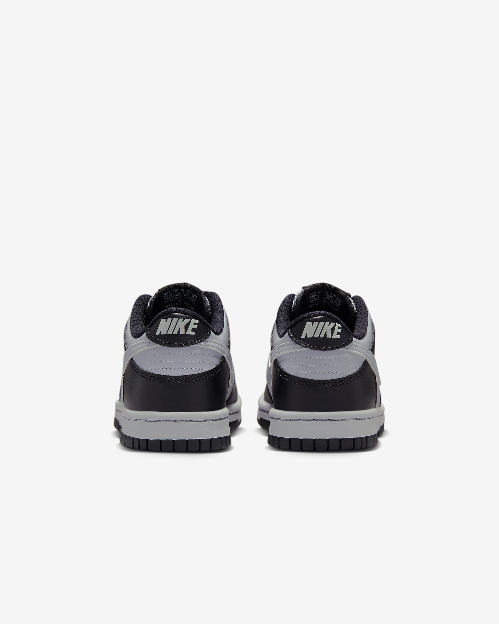 Nike Dunk Low Older Kids' Shoes - Black/Wolf Grey