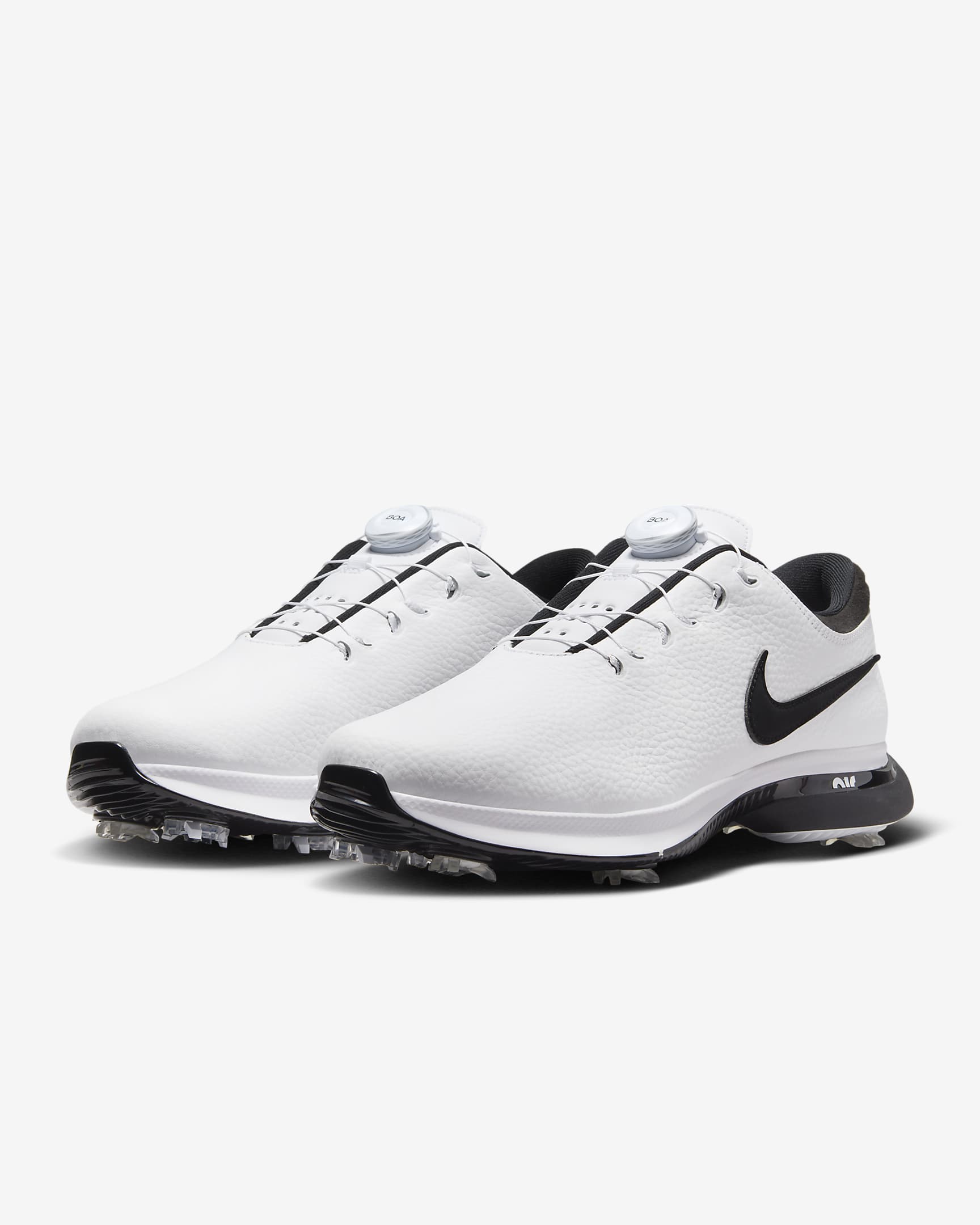 Nike Victory Tour 3 Boa Golf Shoes (Wide) - White/Black