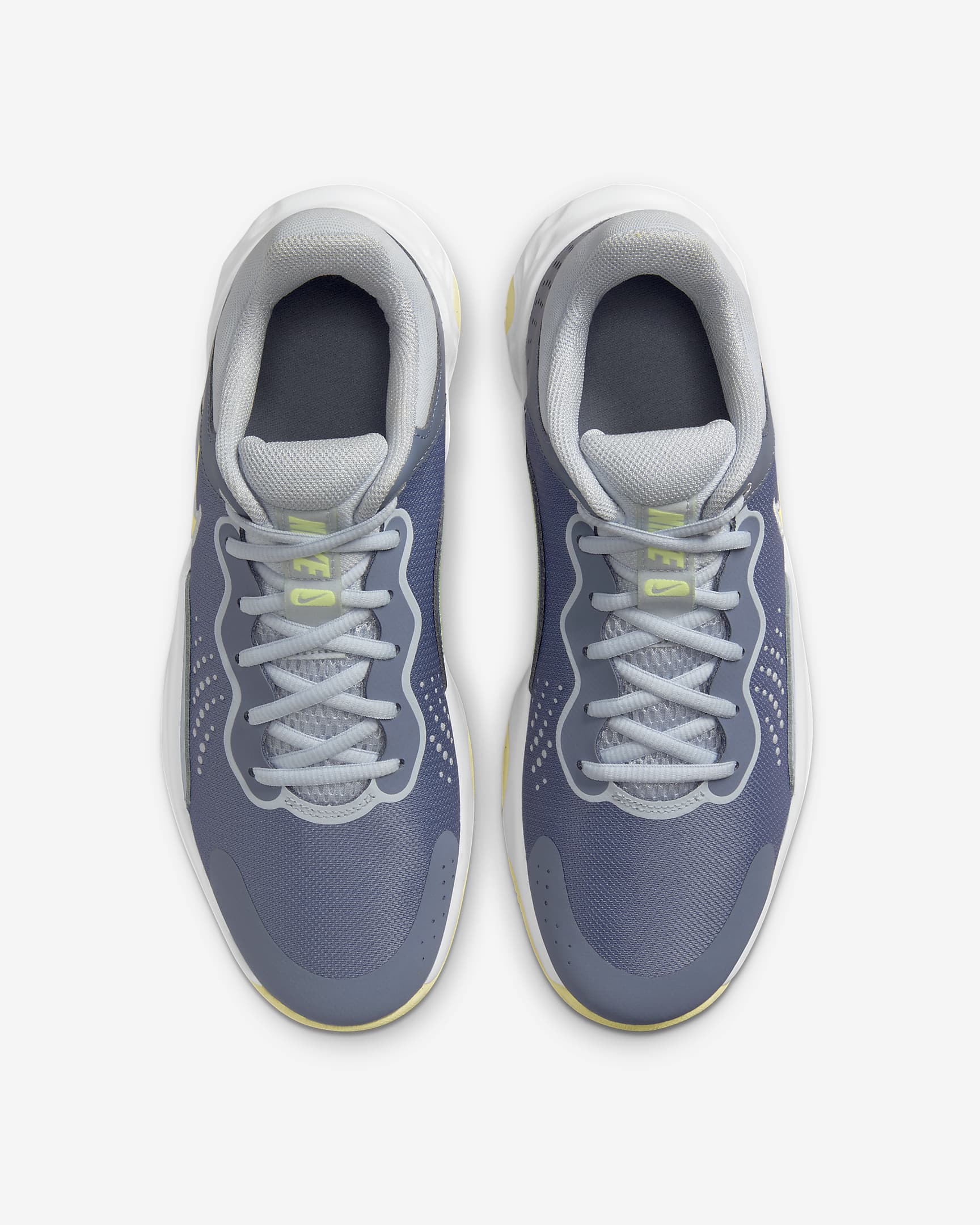 Nike Fly.By Mid 3 Basketball Shoes - Ashen Slate/Football Grey/White/Citron Tint