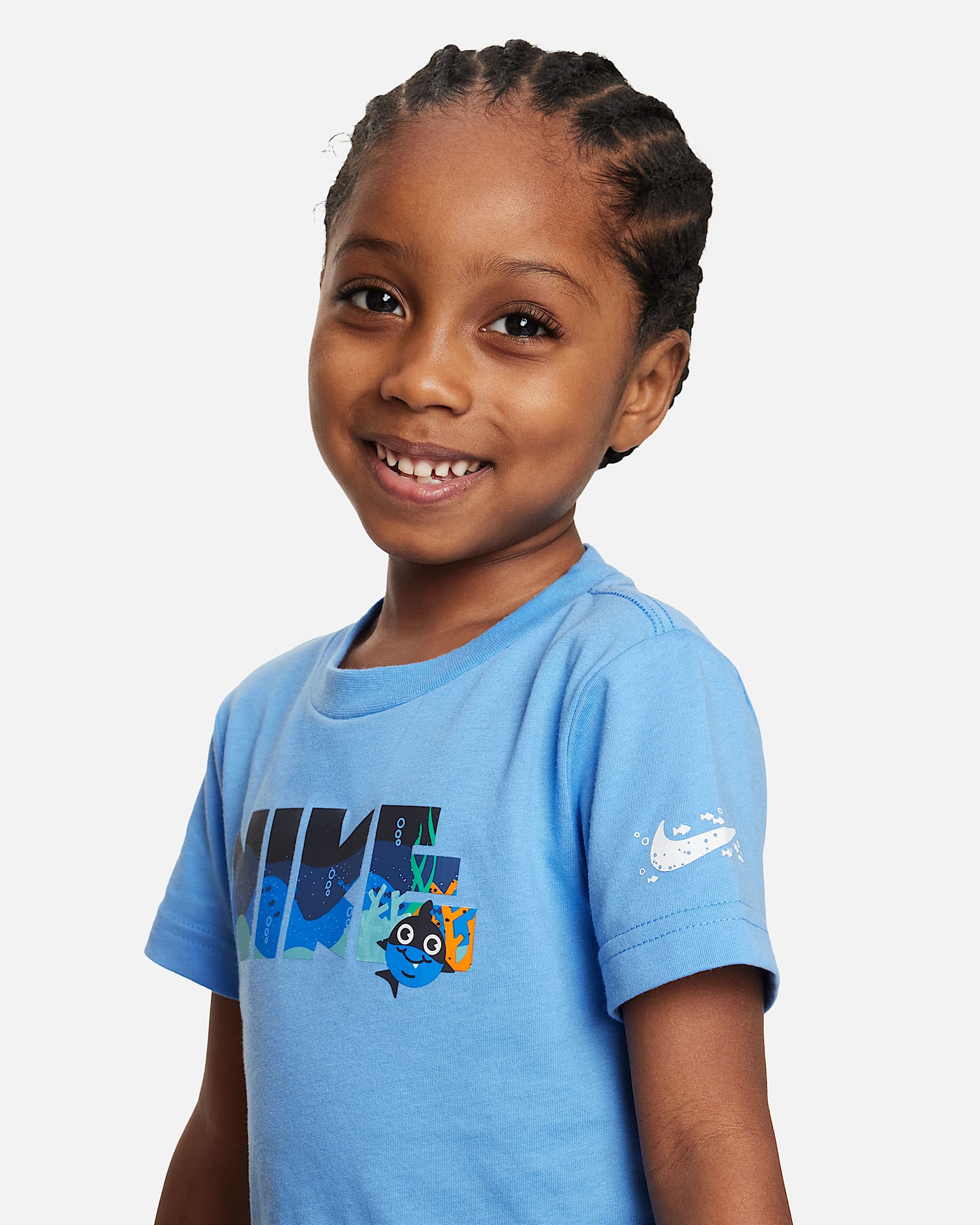 Nike Sportswear Coral Reef Mesh Shorts Set Toddler 2piece Set. Nike LU