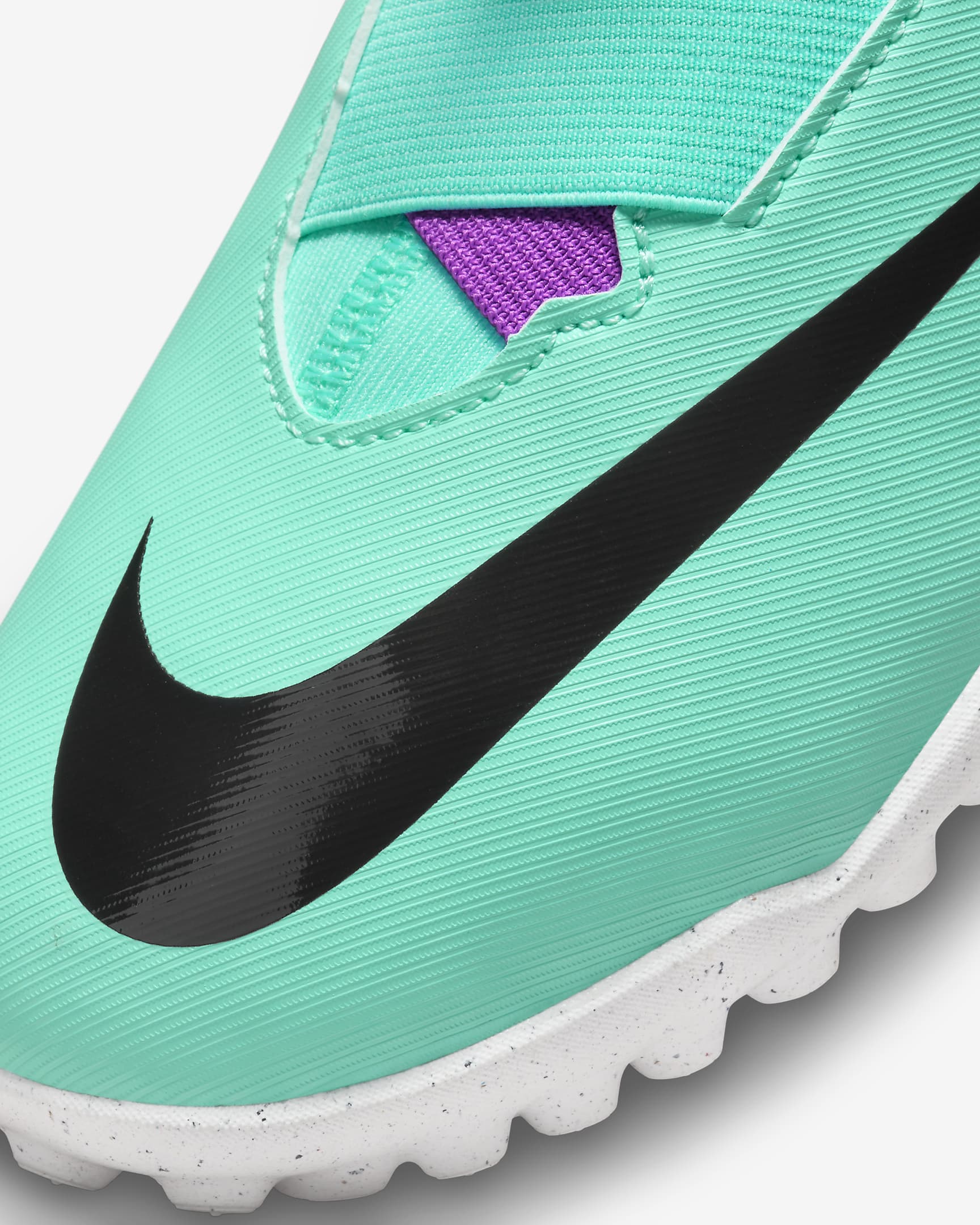 Nike Jr. Mercurial Superfly 9 Academy Little/Big Kids' Turf HighTop Soccer Shoes.