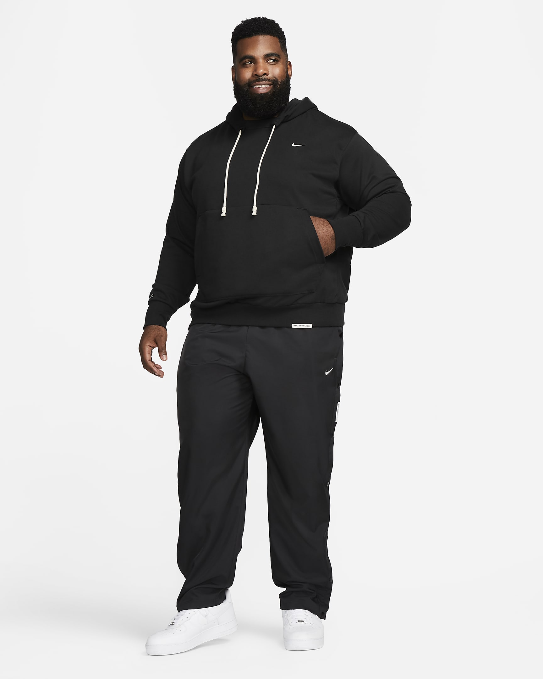 Nike Standard Issue Men's Dri-FIT Pullover Basketball Hoodie. Nike UK
