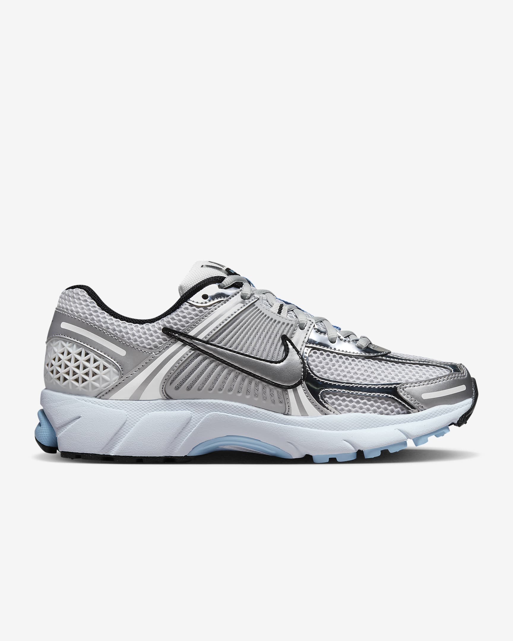 Sapatilhas Nike Zoom Vomero 5 para mulher - Branco/Pure Platinum/Azul Tint/Prateado metalizado