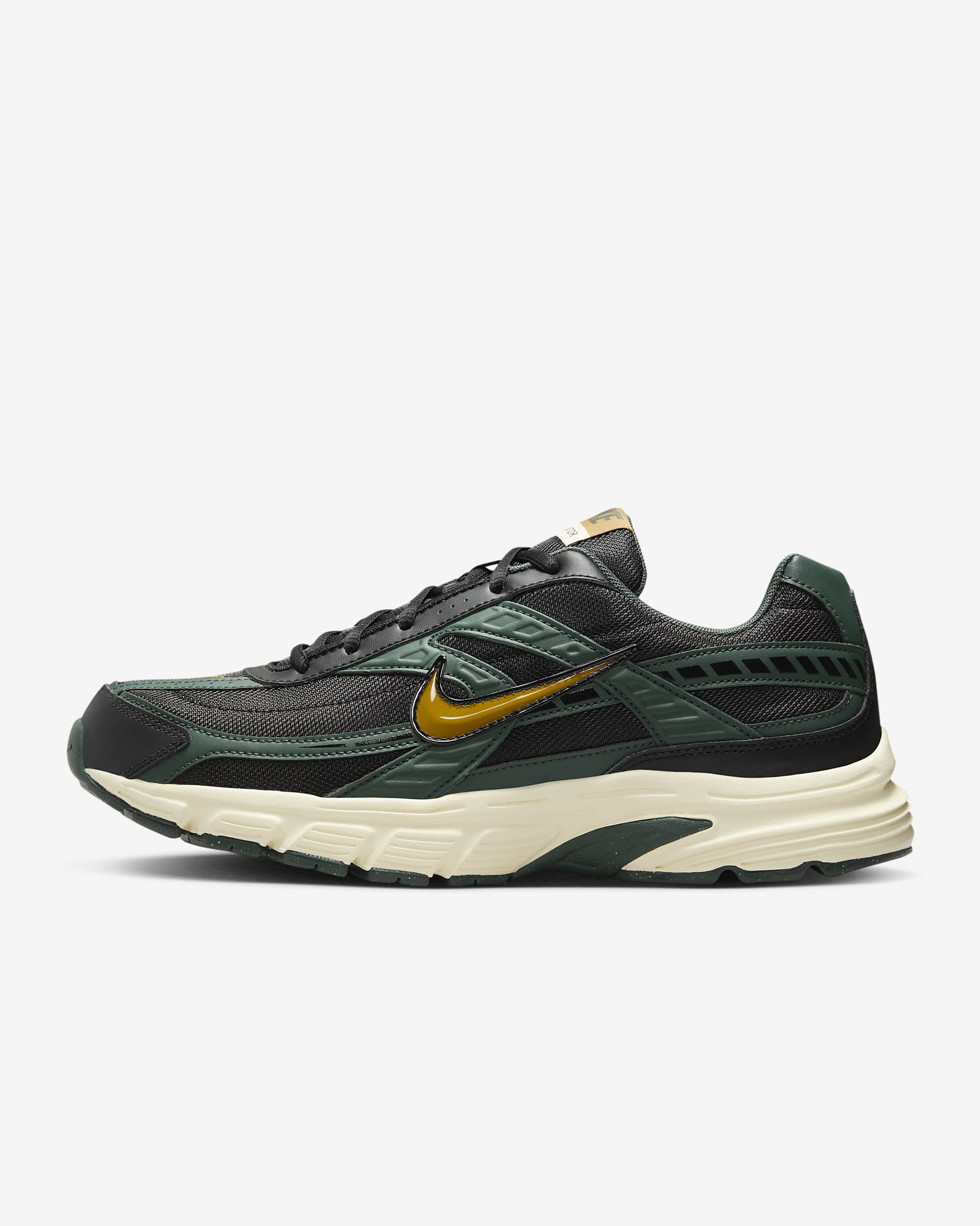 Chaussure Nike Initiator pour homme - Noir/Vintage Green/Coconut Milk/Bronzine