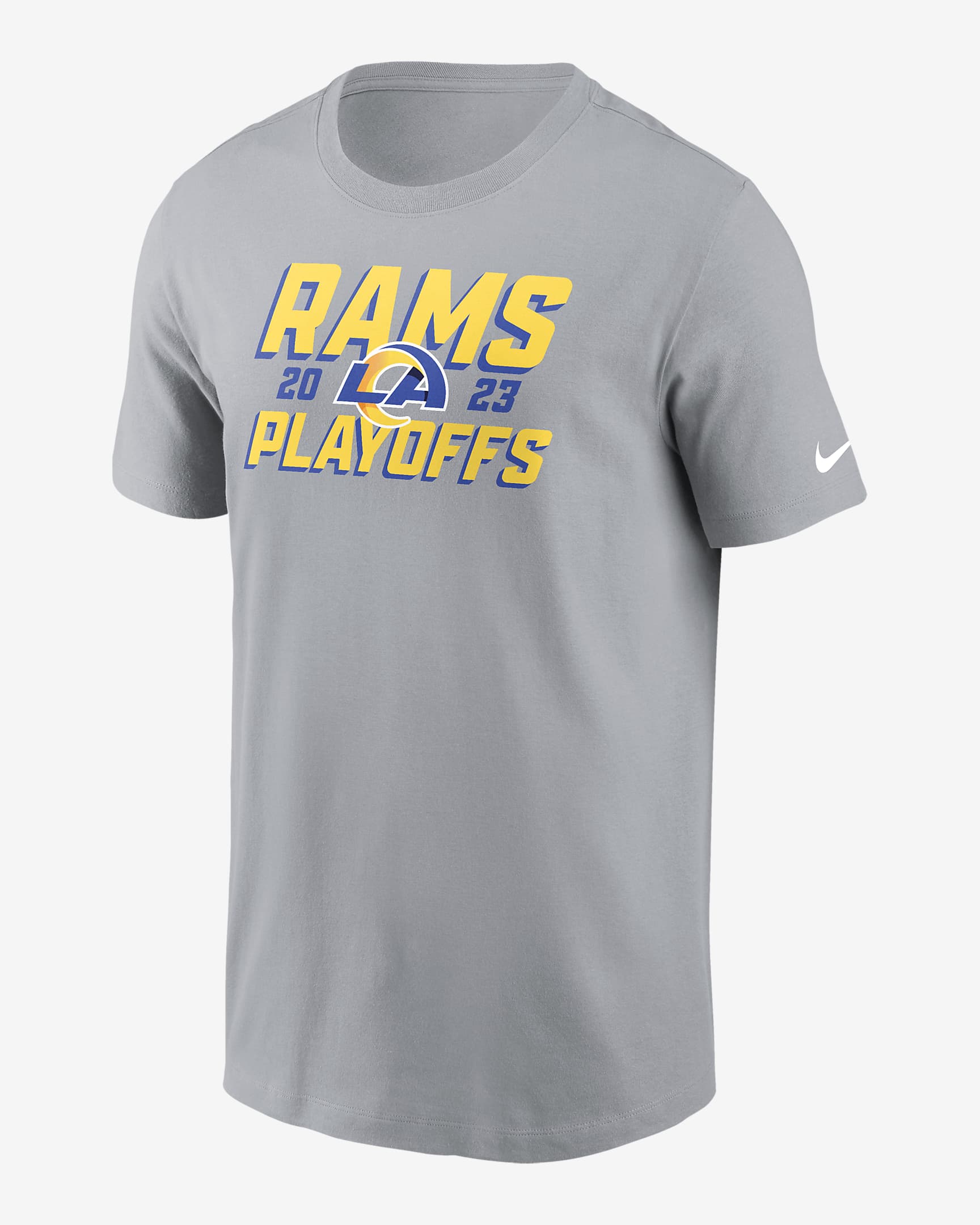 Los Angeles Rams 2023 NFL Playoffs Men's Nike NFL T-Shirt. Nike.com