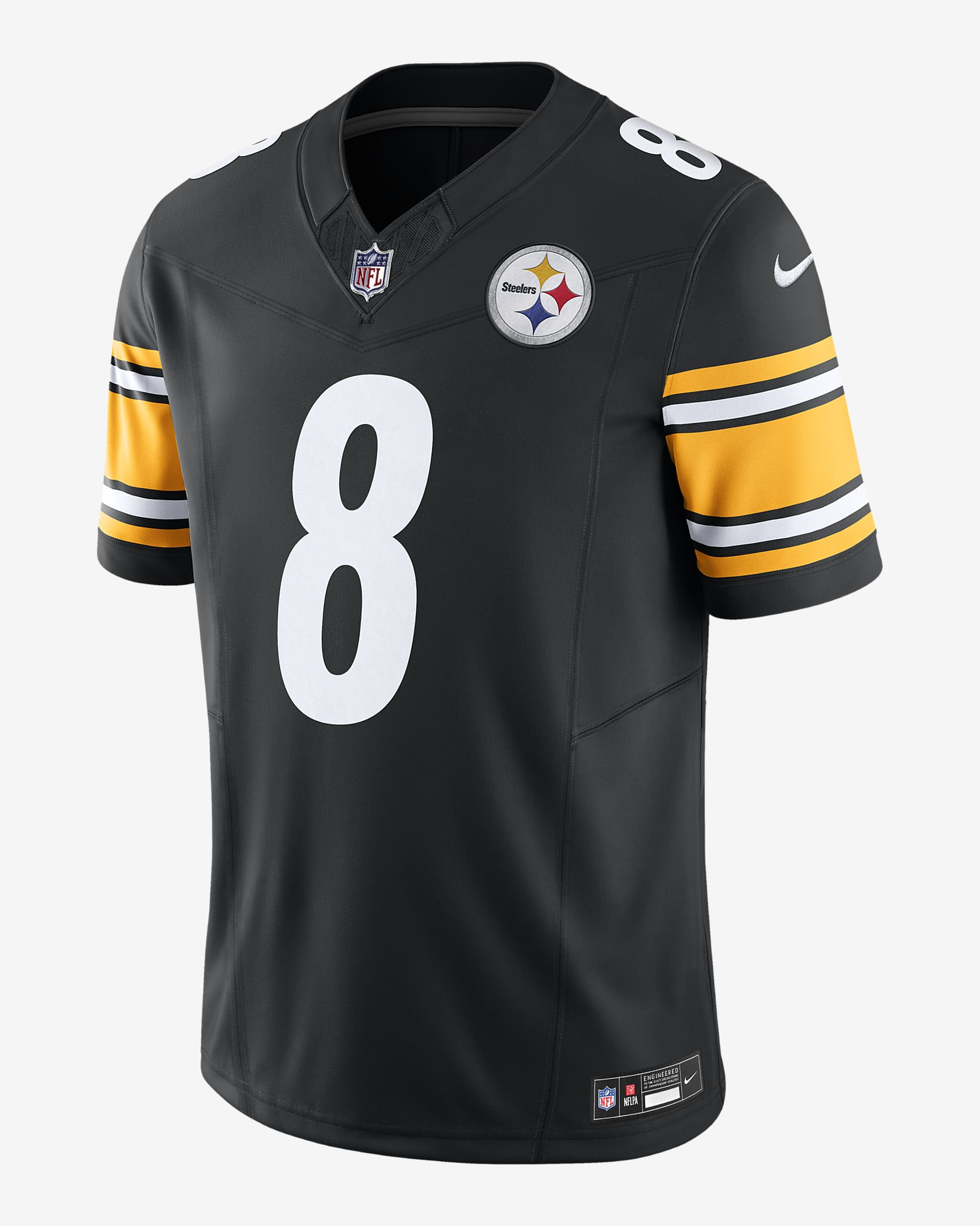 Kenny Pickett Pittsburgh Steelers Men's Nike Dri-FIT NFL Limited ...