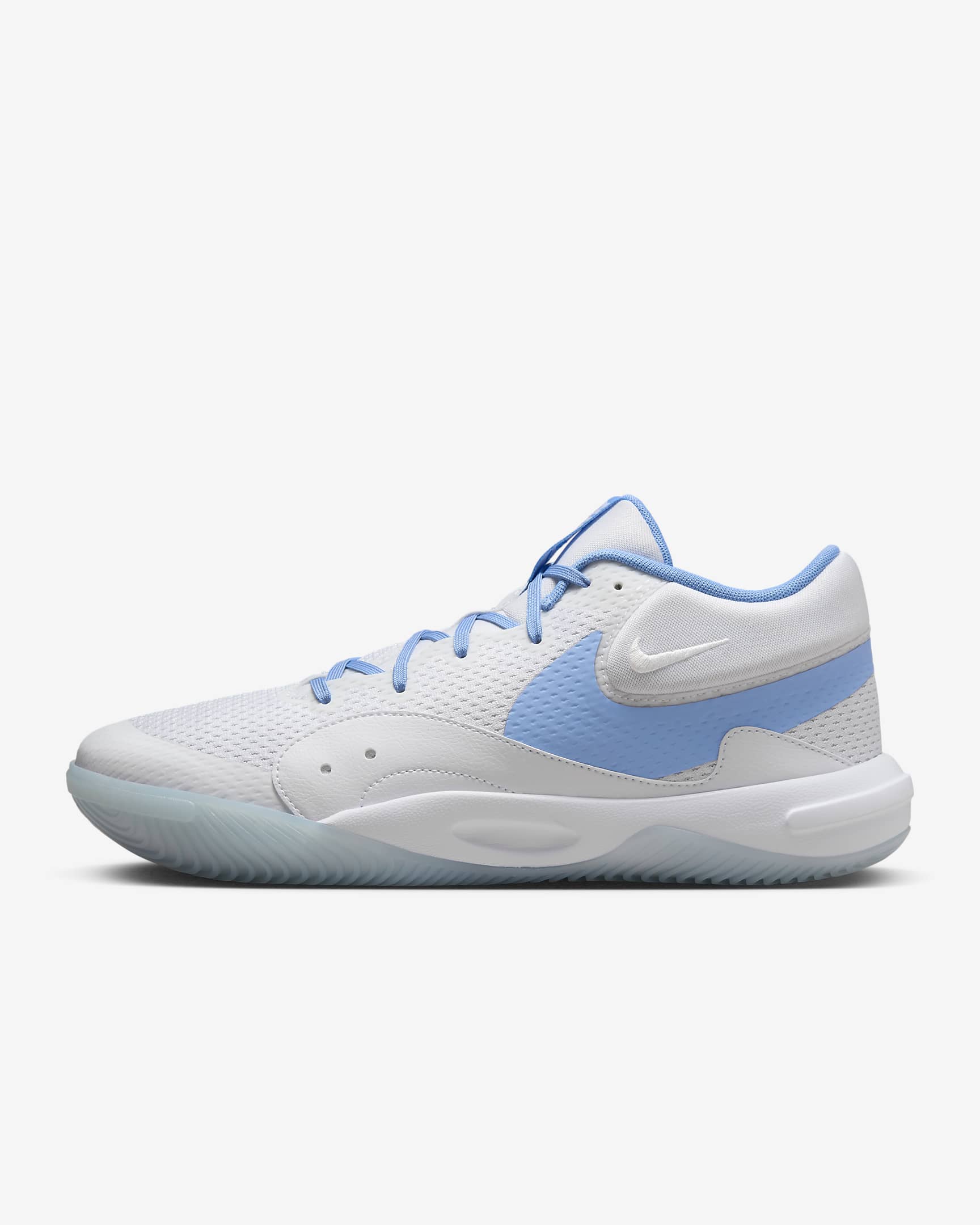 Tenis de vóleibol Nike Hyperquick - Blanco/Platino puro/Azul valor