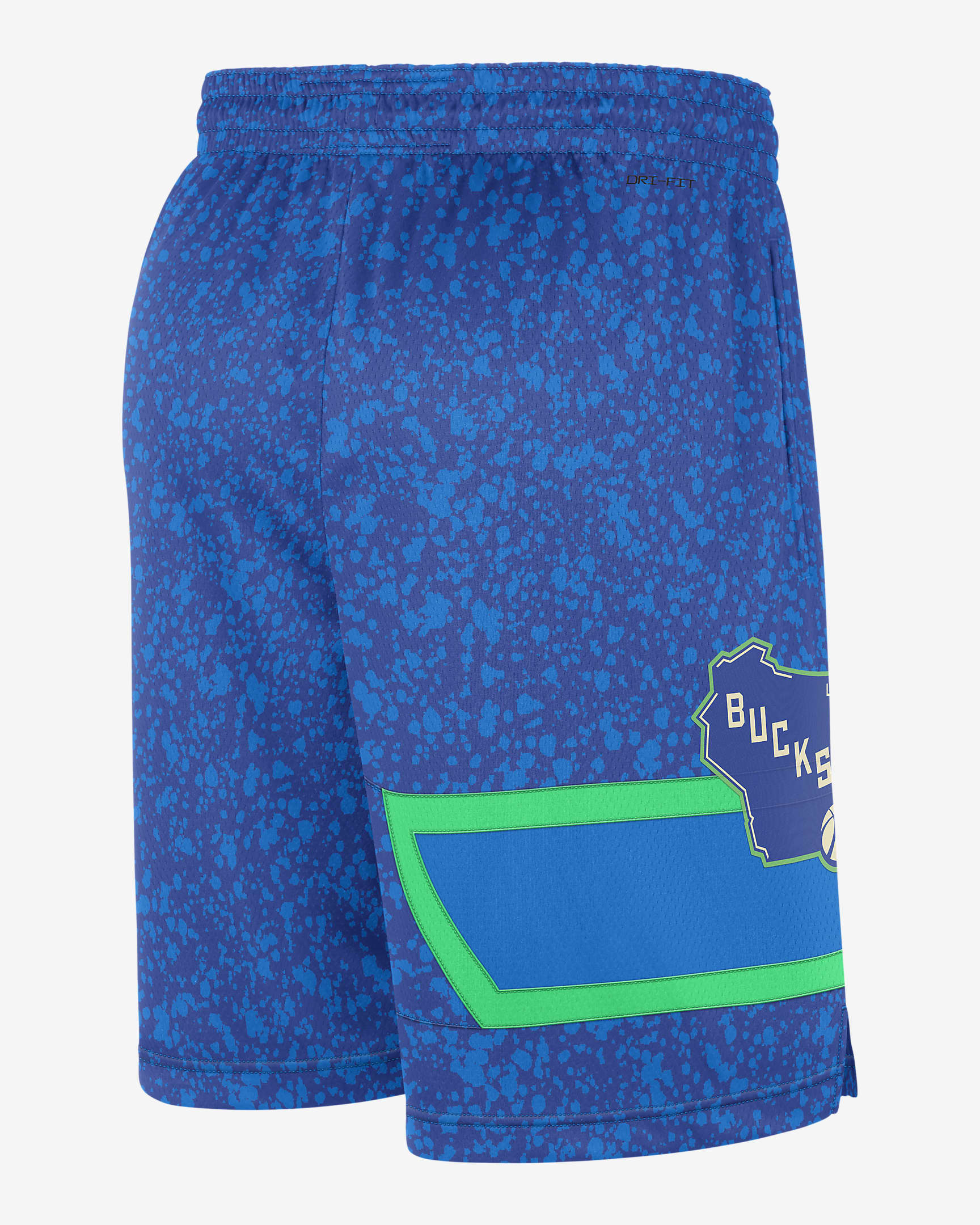 Milwaukee Bucks City Edition 2023/24 Pantalón corto Nike Dri-FIT Swingman de la NBA - Hombre - Photo Blue/Flat Opal