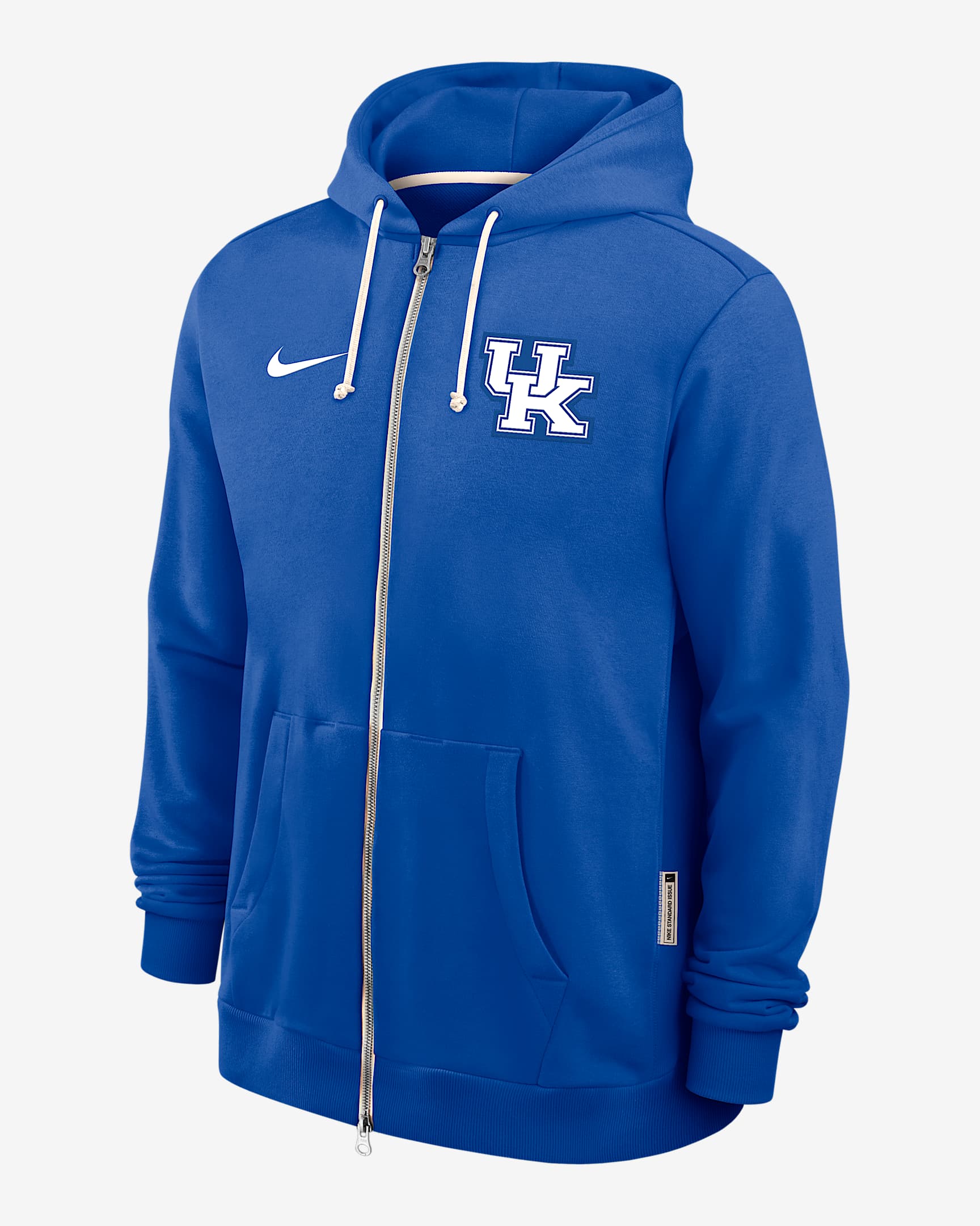 Kentucky Sideline Men's Nike Dri-FIT College Full-Zip Hoodie - Royal