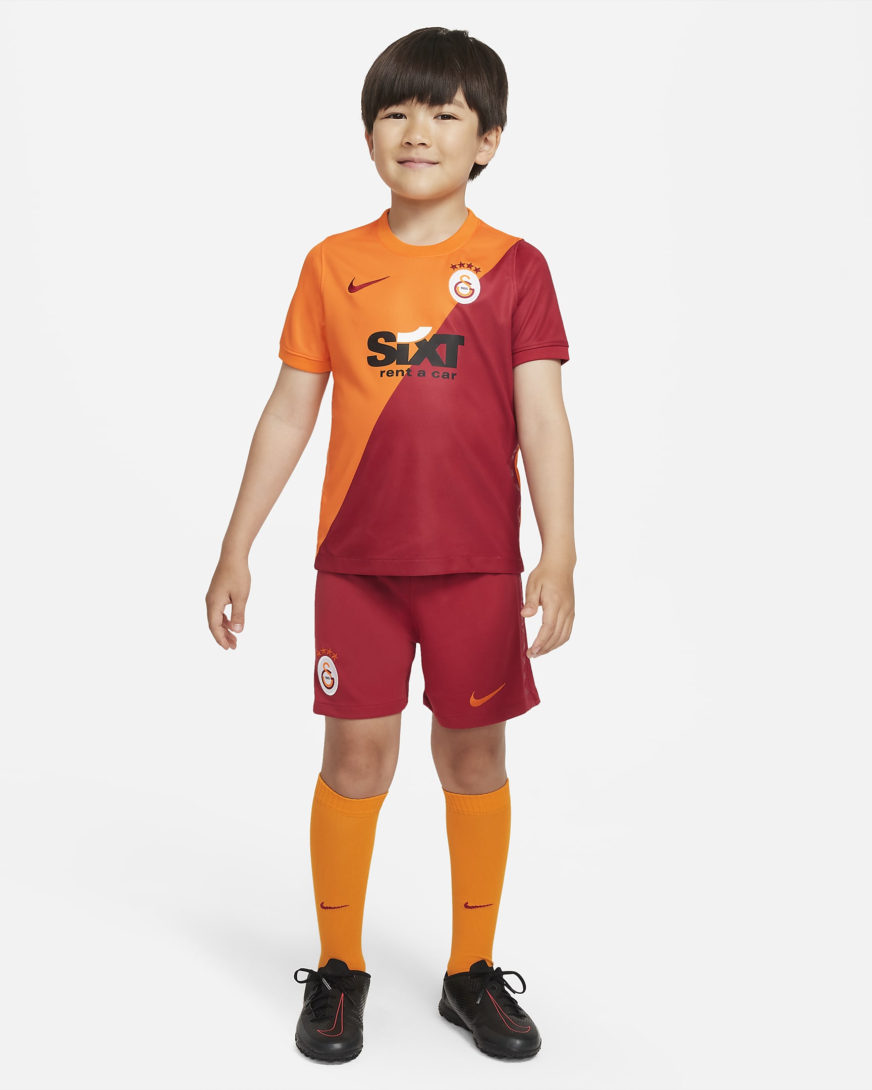 Galatasaray 2021/22 Home Younger Kids' Football Kit. Nike SI