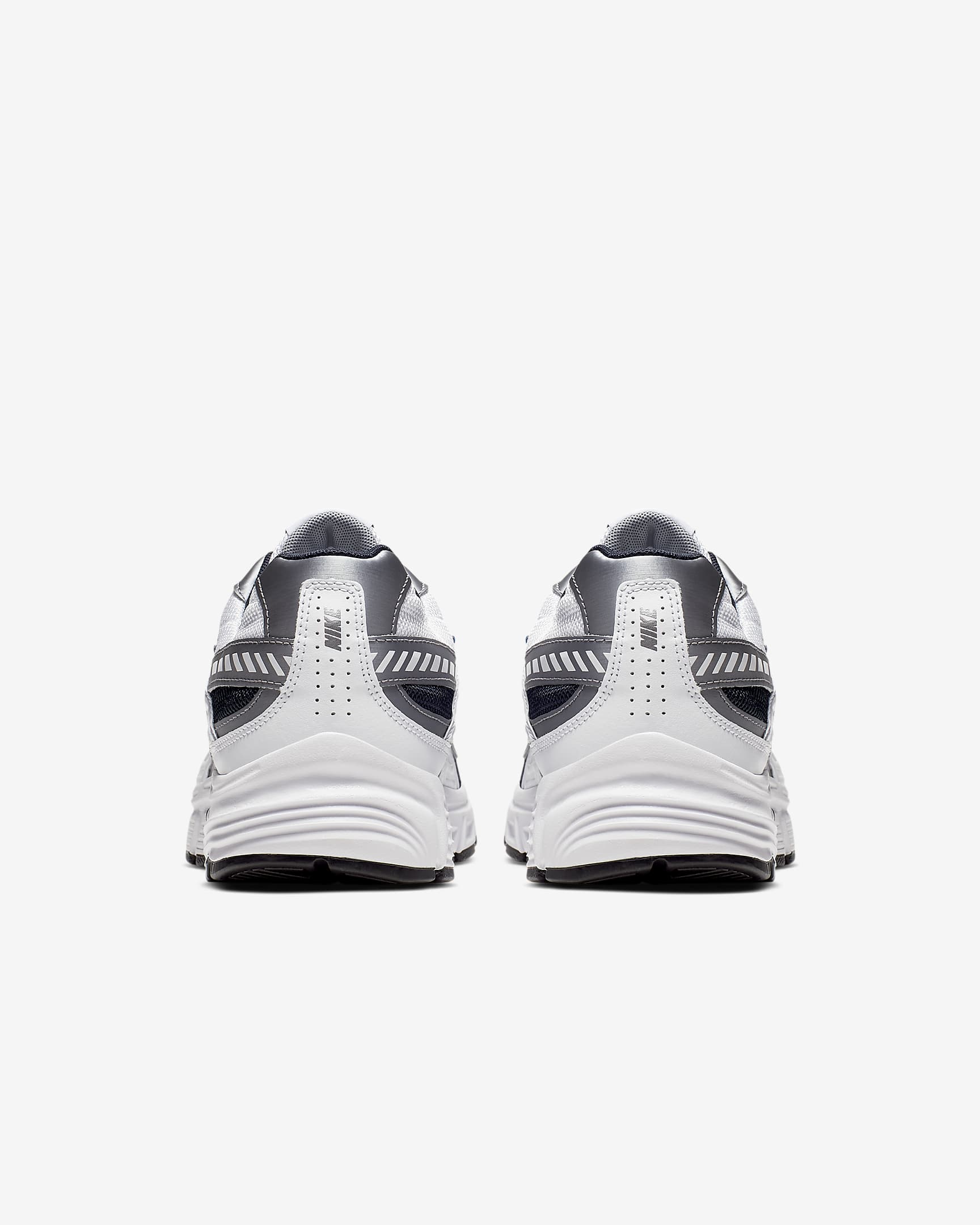 รองเท้าวิ่งผู้ชาย Nike Initiator - ขาว/Metallic Cool Grey/Obsidian