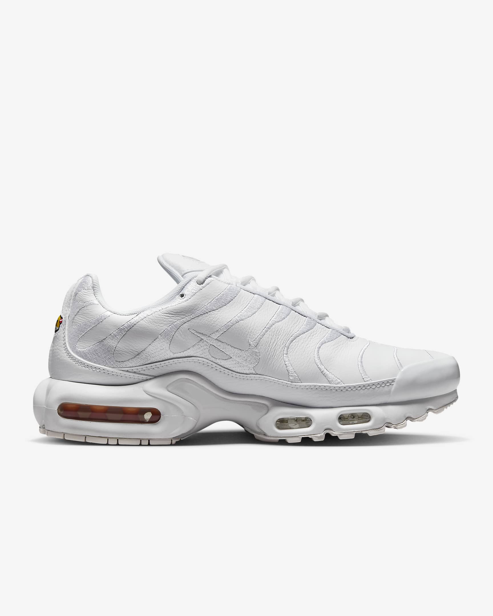 Nike Air Max Plus Men's Shoe - White/White/White