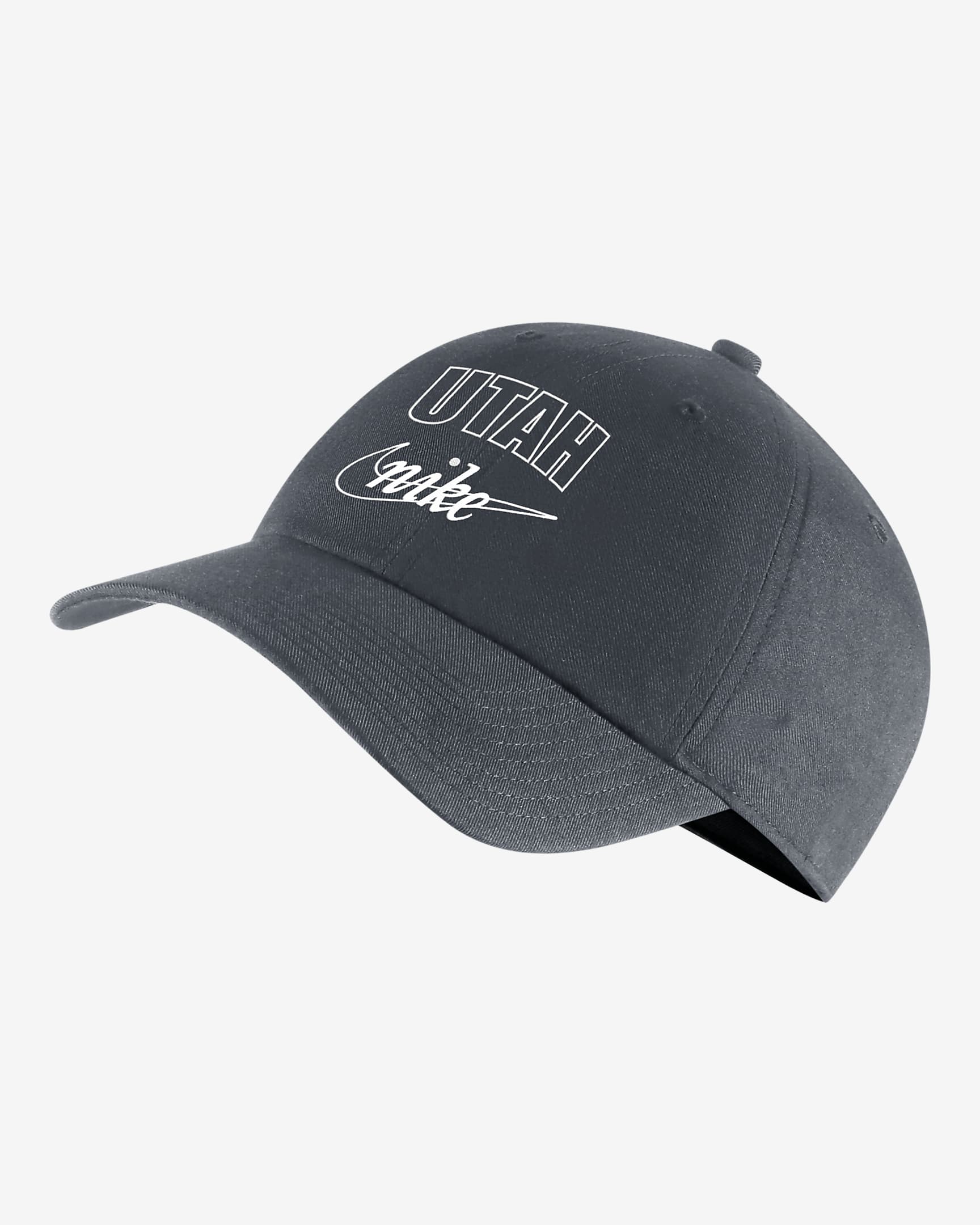 Utah Jazz Heritage86 Nike NBA Adjustable Cap - Flint Grey