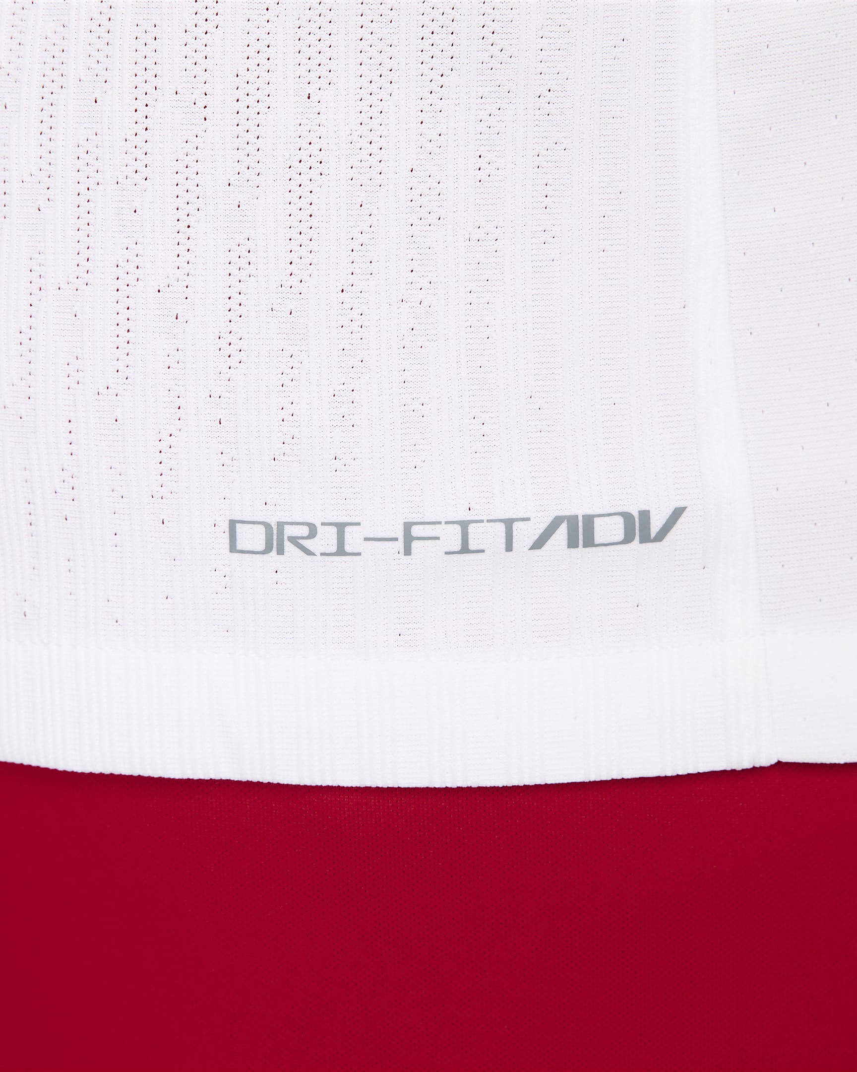 Męska koszulka piłkarska z krótkim rękawem Authentic Nike Dri-FIT ADV Polska Match 2024/25 (wersja domowa) - Biel/Sport Red/Sport Red