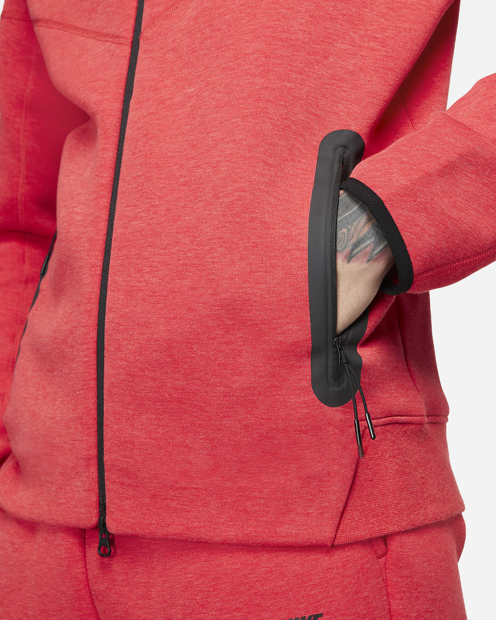 Nike Sportswear Tech Fleece Windrunner Men's FullZip Hoodie. Nike IE