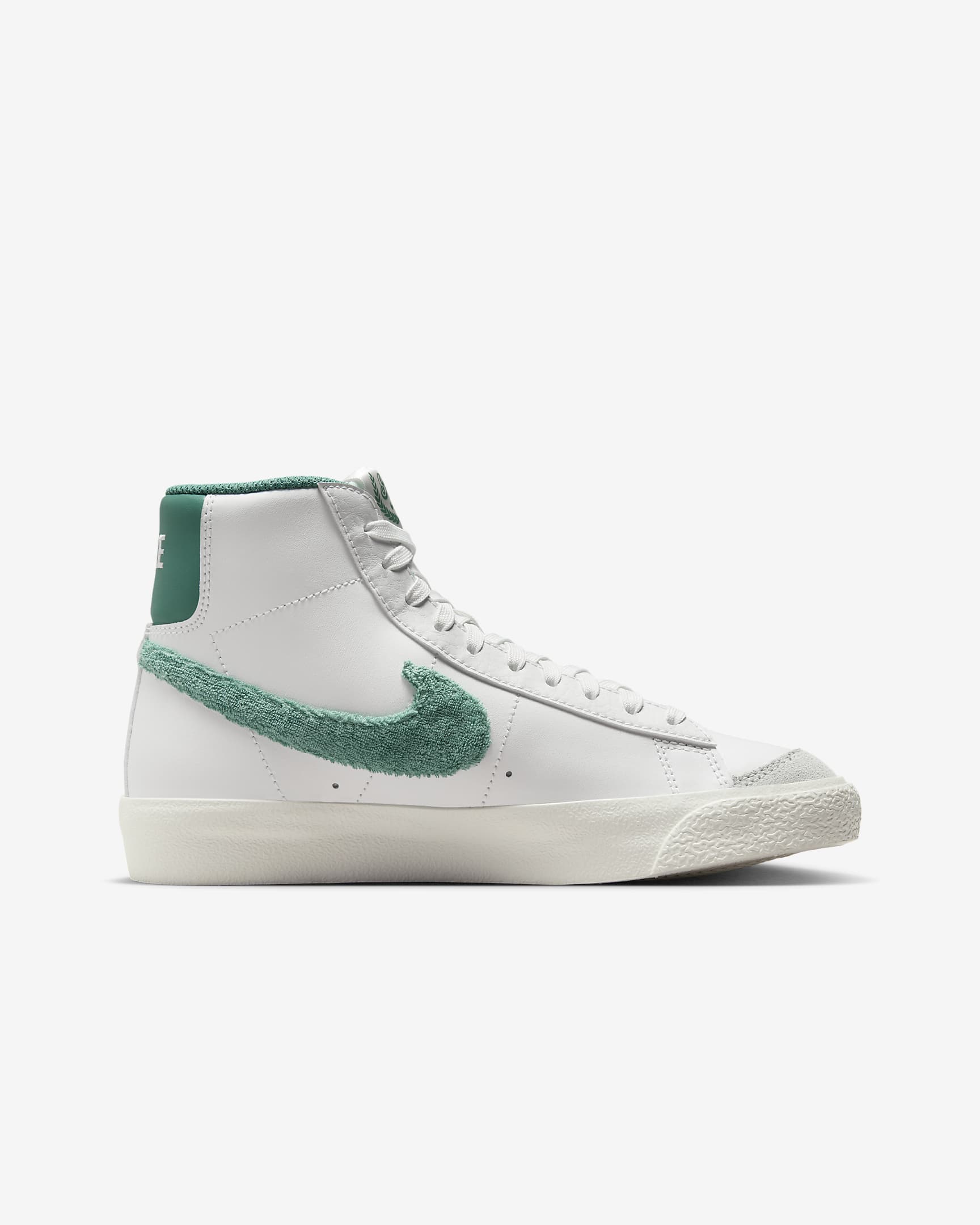 Calzado para niños grandes Nike Blazer Mid '77 - Blanco cumbre/Fantasma/Piedra pómez claro/De costa a costa