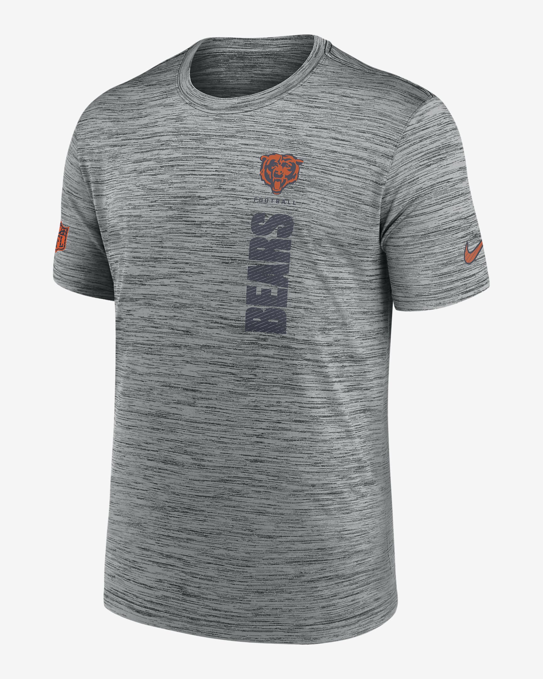 Chicago Bears Sideline Velocity Men's Nike Dri-FIT NFL T-Shirt. Nike.com