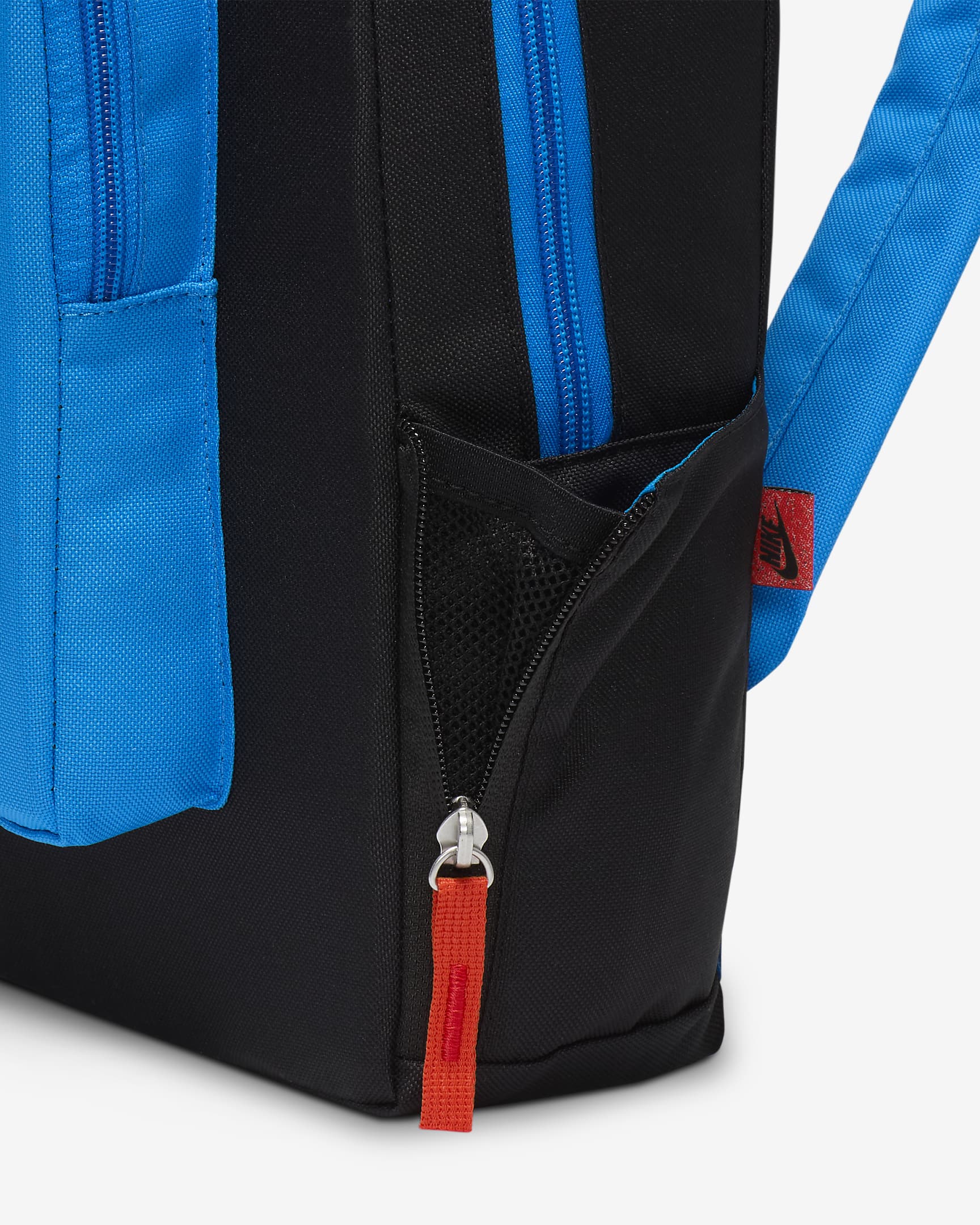 Mochila Nike Classic para criança (16 L) - Preto/Azul Photo/Vermelho Picante