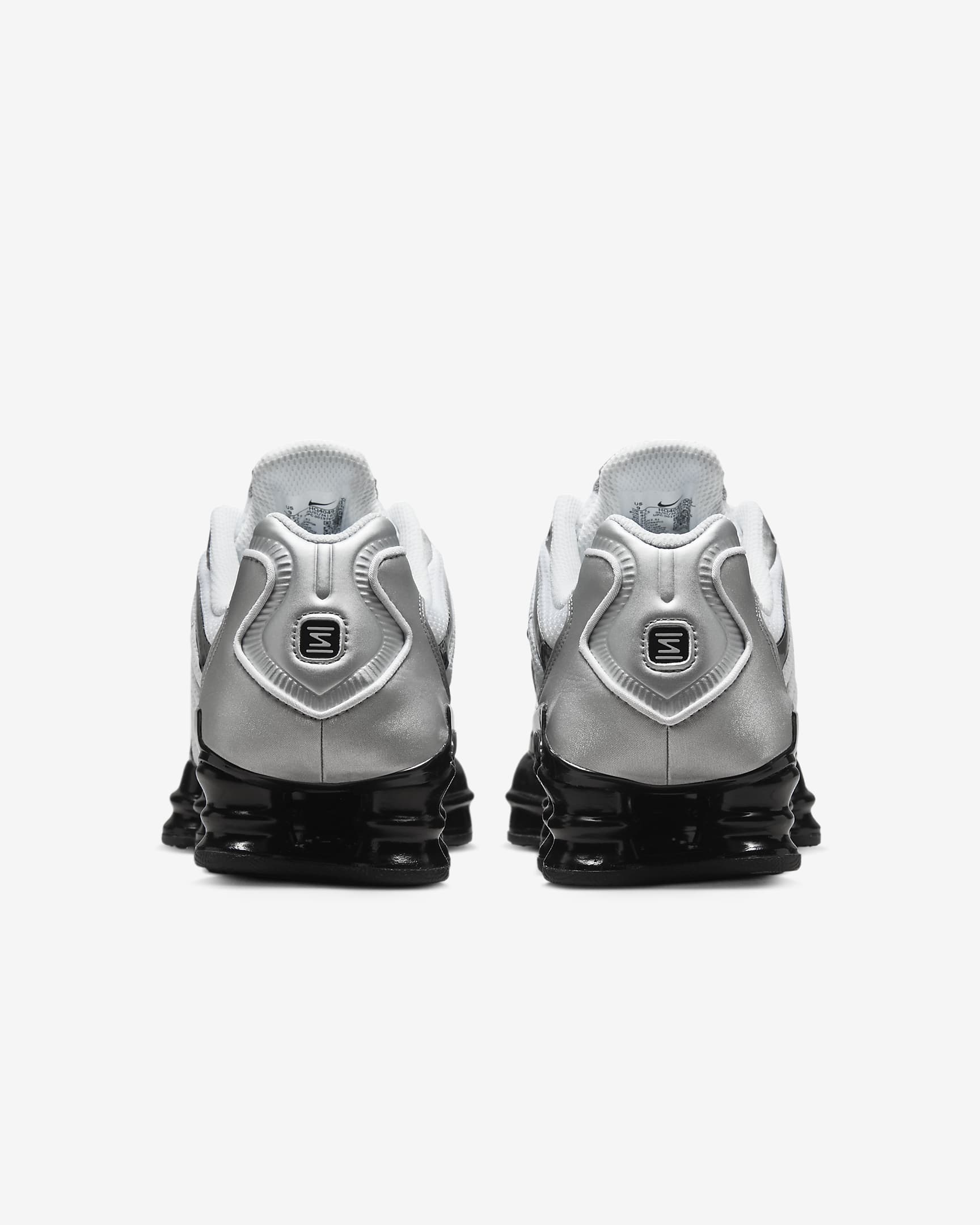 Sko Nike Shox TL - Metallic Silver/Vit/Wolf Grey/Svart