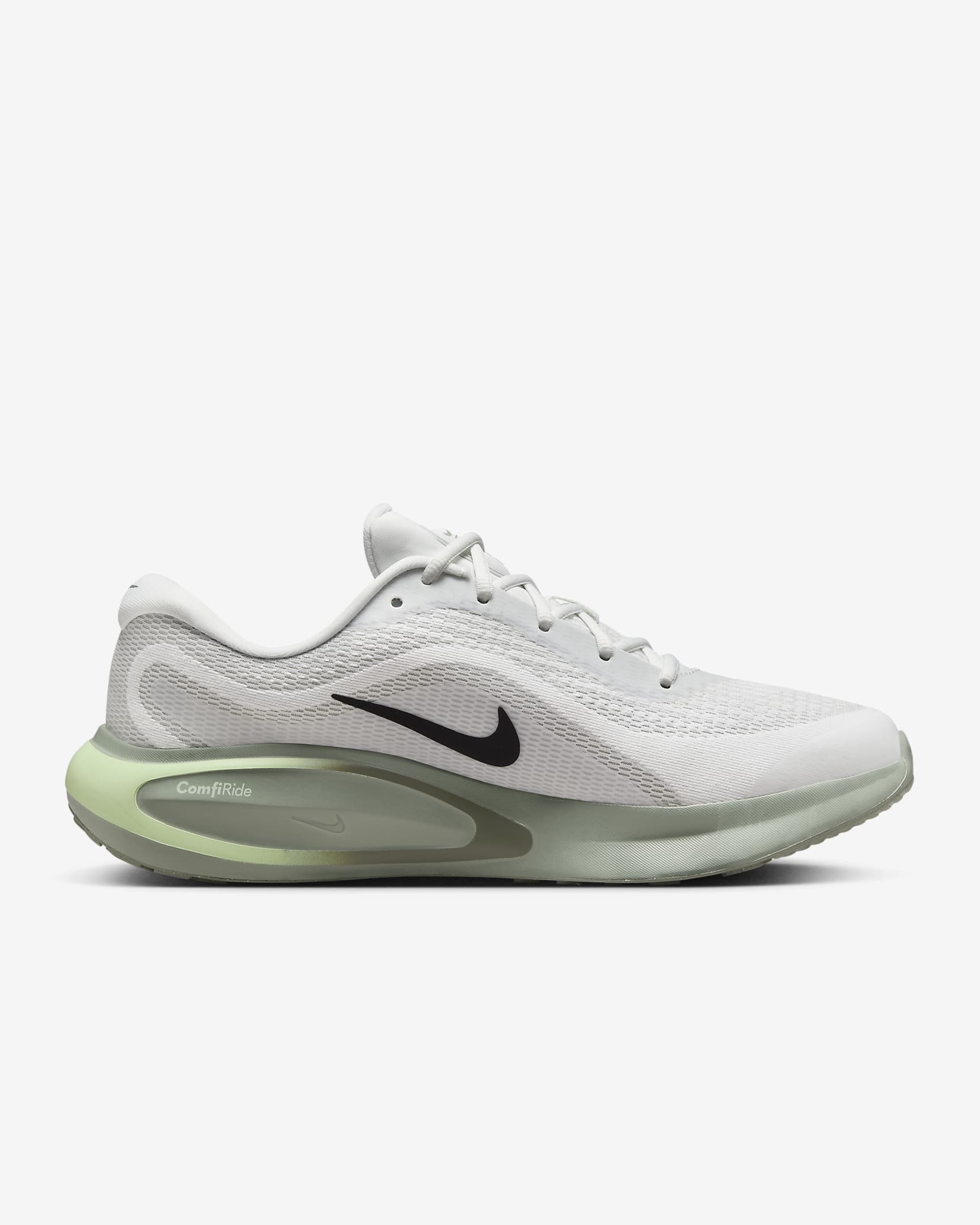 Nike Journey Run Straßenlaufschuh (Herren) - Summit White/Jade Horizon/Dark Stucco/Schwarz