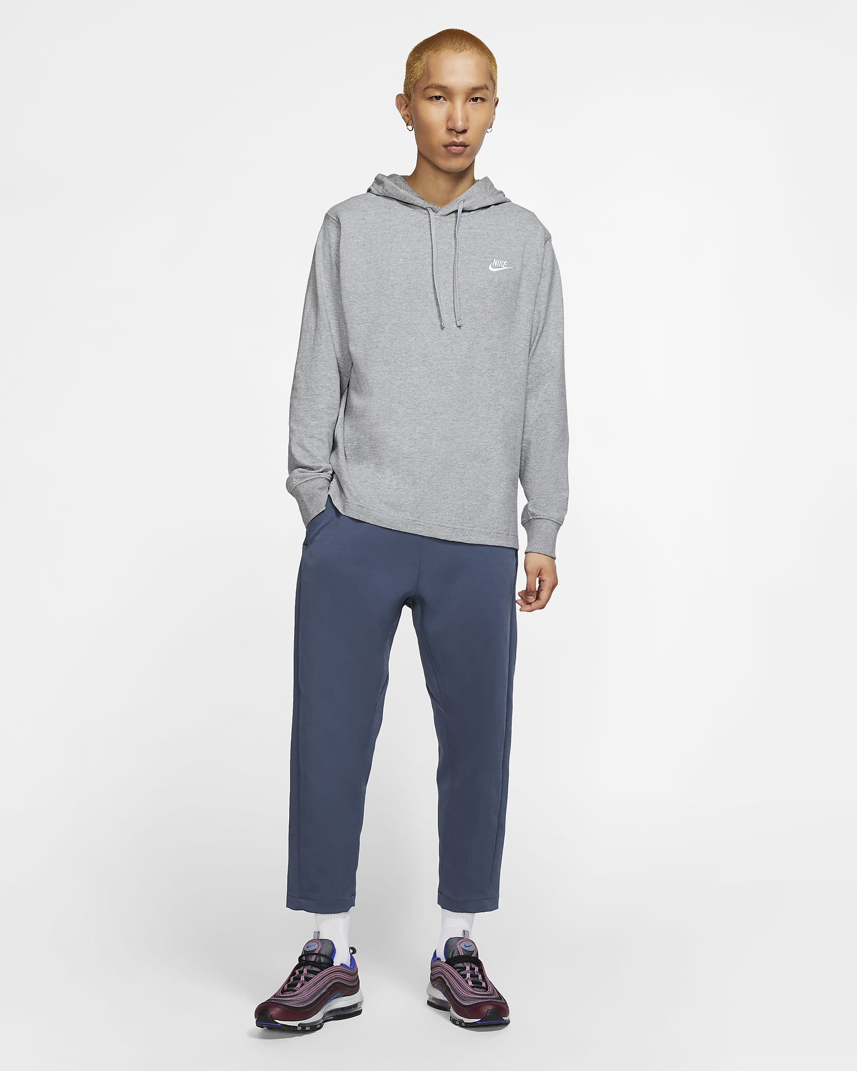 Nike Sportswear Club Men's Jersey Pullover Hoodie. Nike.com