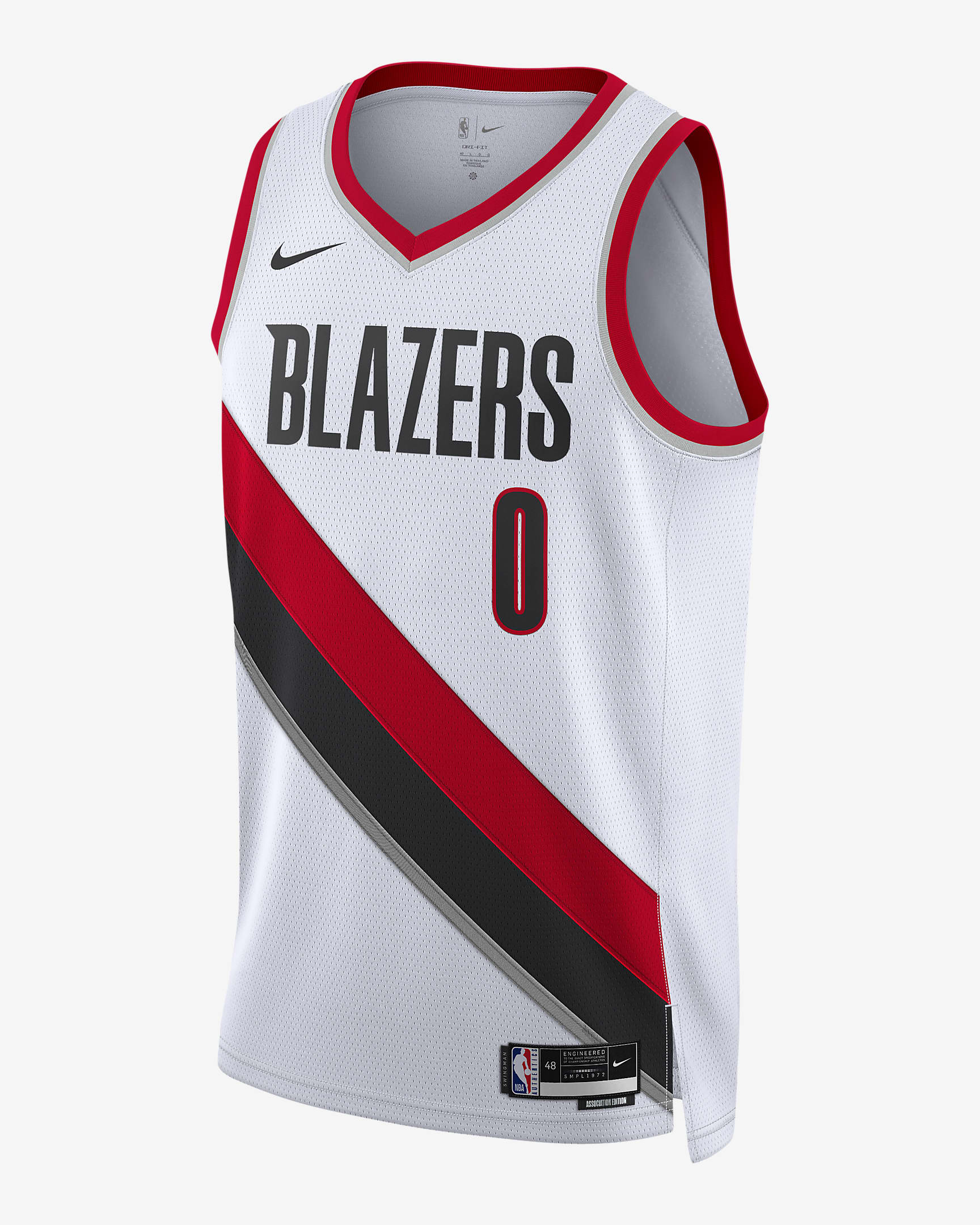 Jersey Nike Dri-FIT de la NBA Swingman para hombre Portland Trail ...