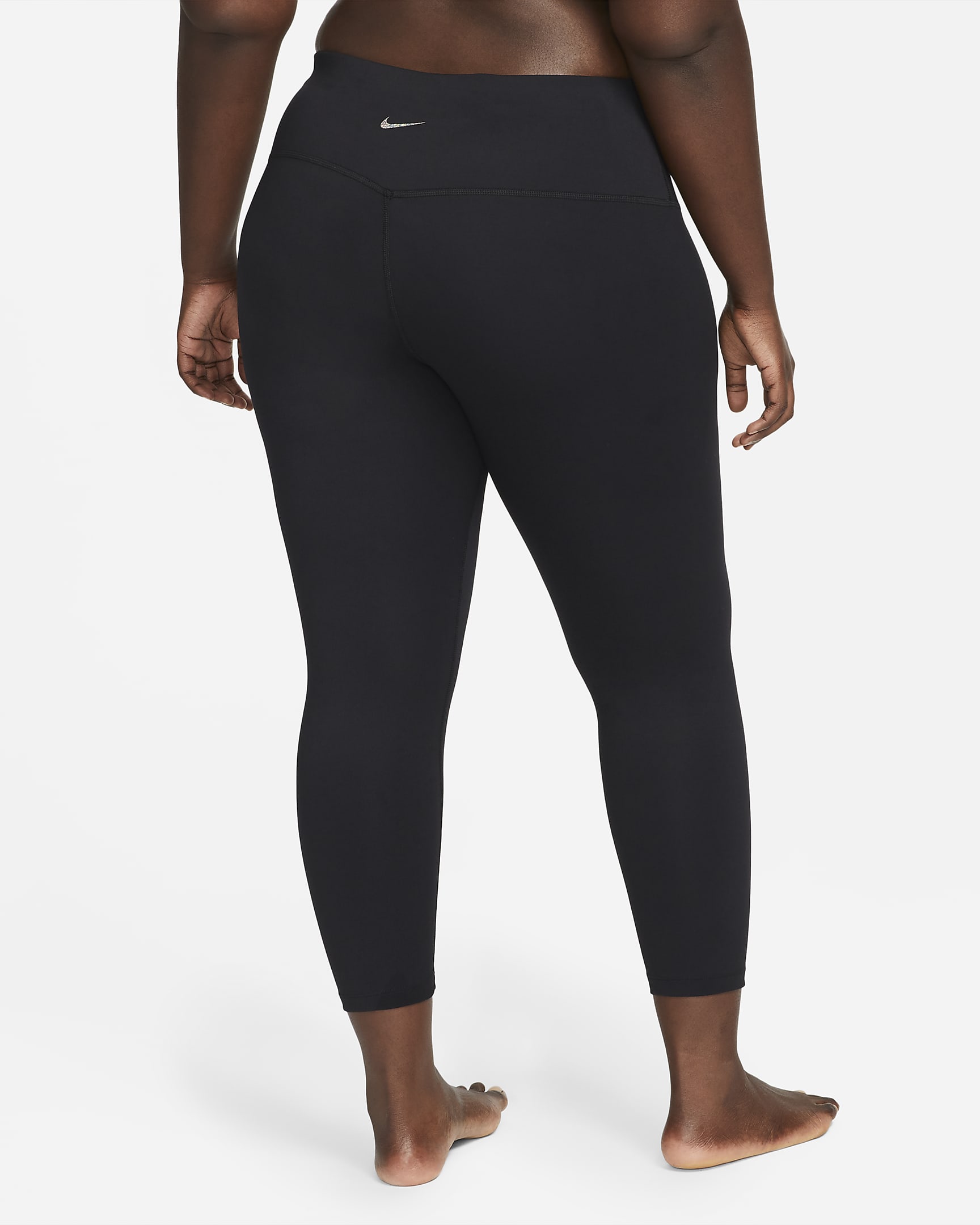 Nike Yoga Women's High-Waisted 7/8 Leggings (Plus Size). Nike HR