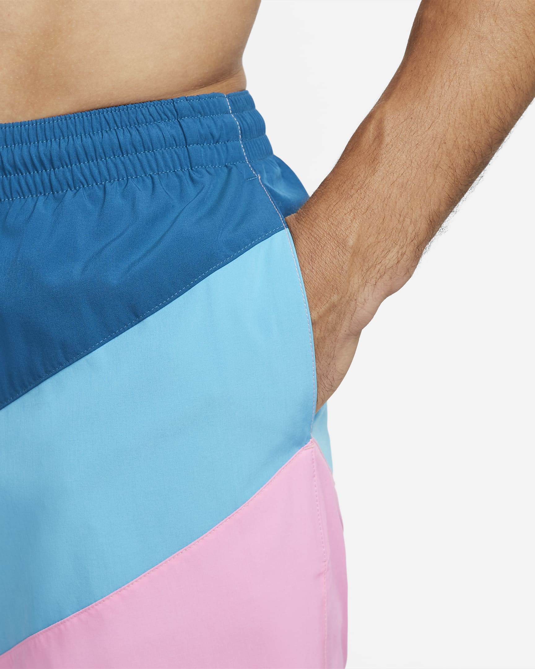 Nike Color Surge Men's 9" Volley Shorts - Pink Spell