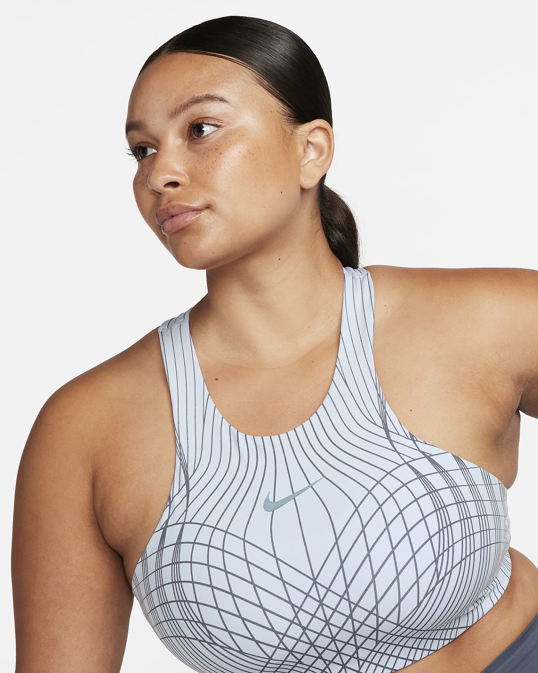 Nike Swoosh Women's MediumSupport Padded HighNeck Sports Bra. Nike IL