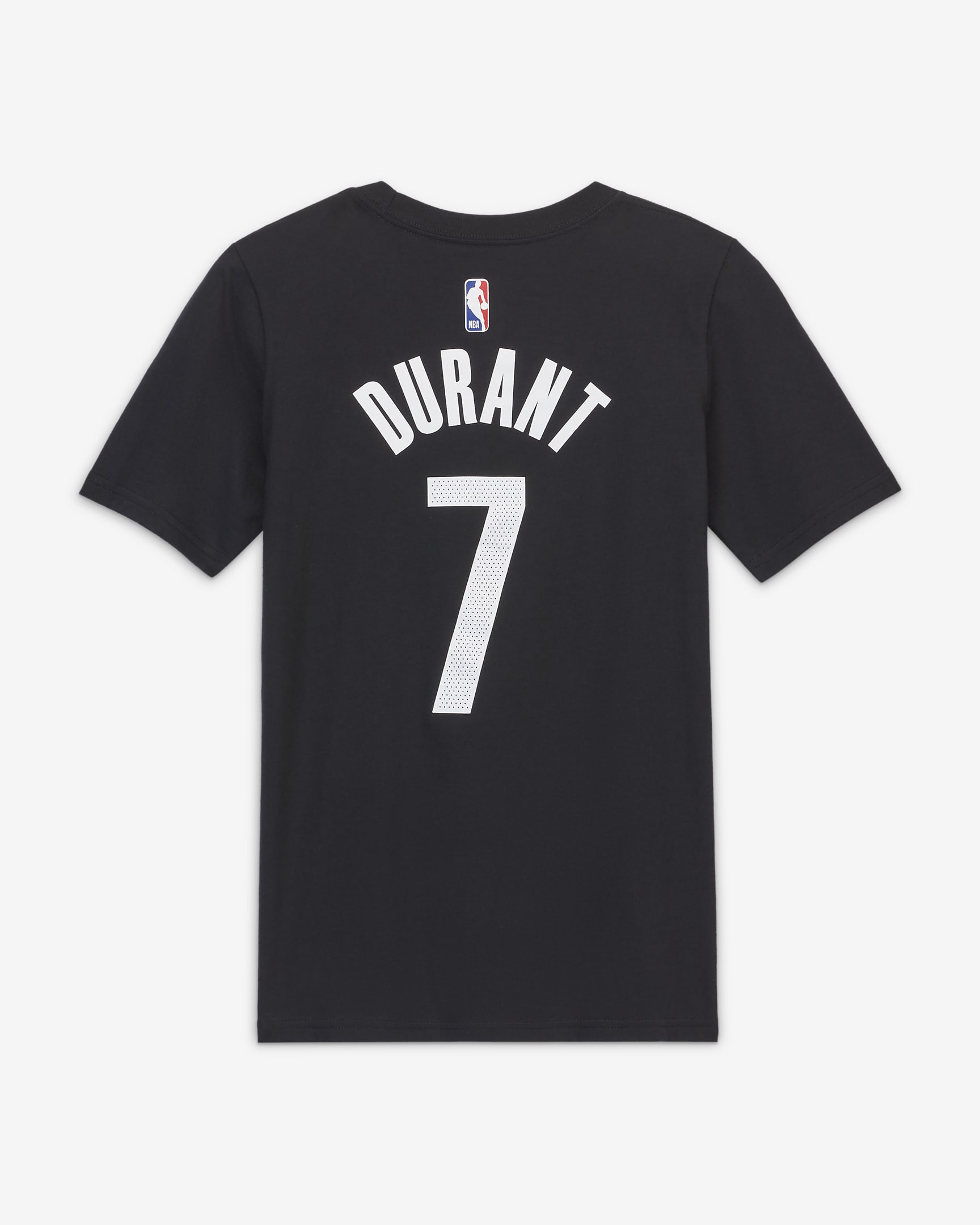 Kevin Durant Nets Older Kids' Nike NBA Player T-Shirt - Black