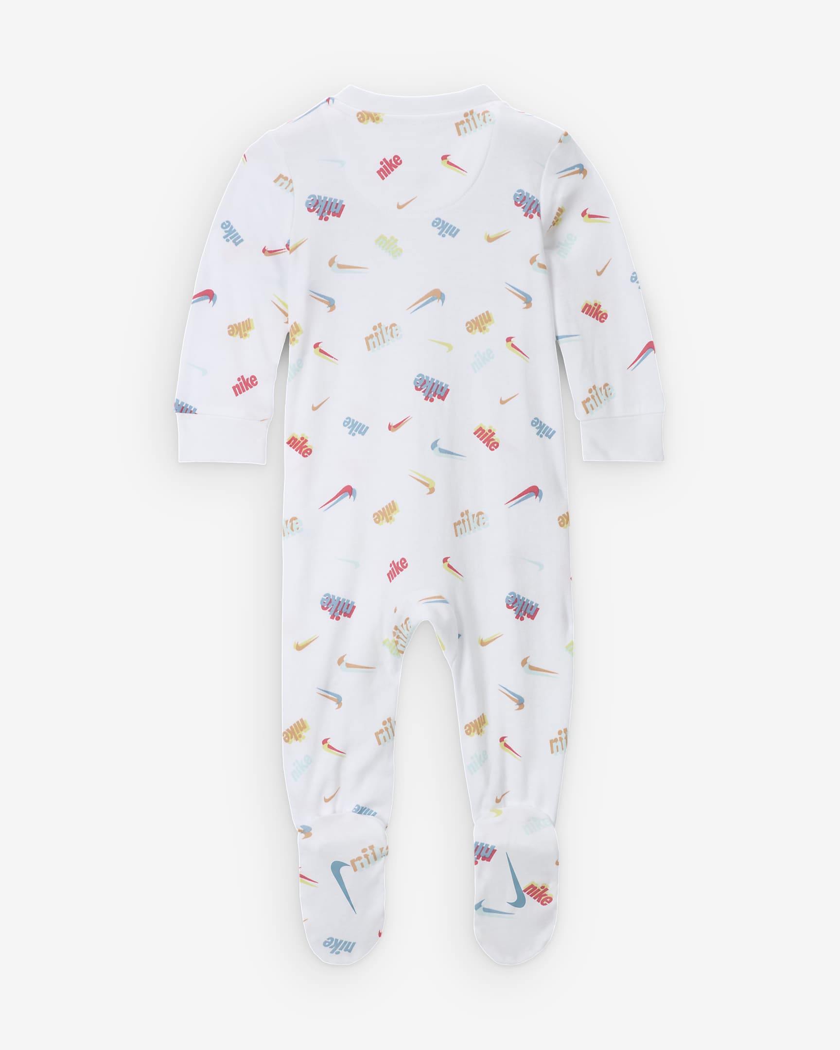 Nike Everyone From Day One Baby (0-9M) Footed Coverall - White