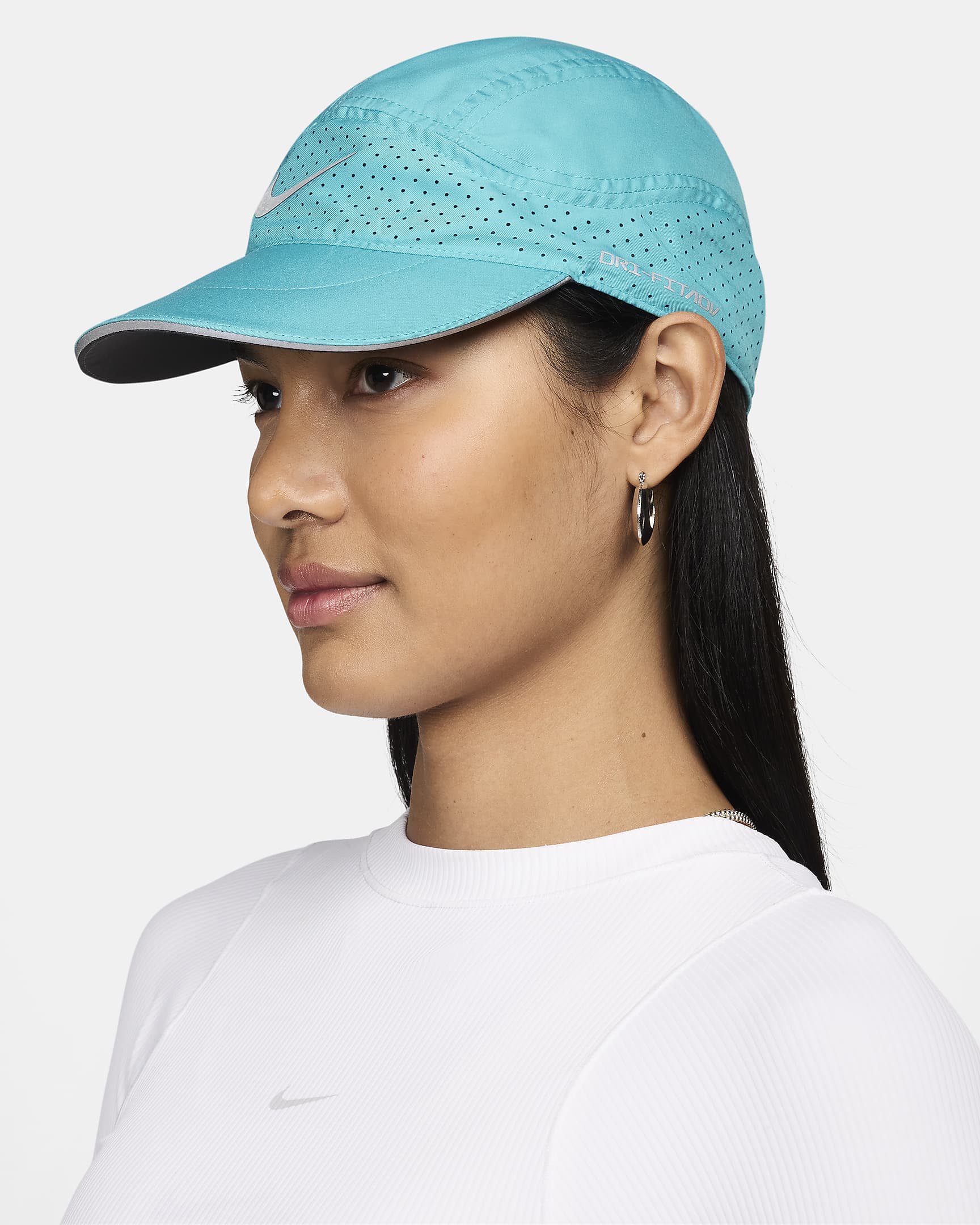 Gorra reflejante desestructurada Nike Dri-FIT ADV Fly - Cactus empolvado/Antracita