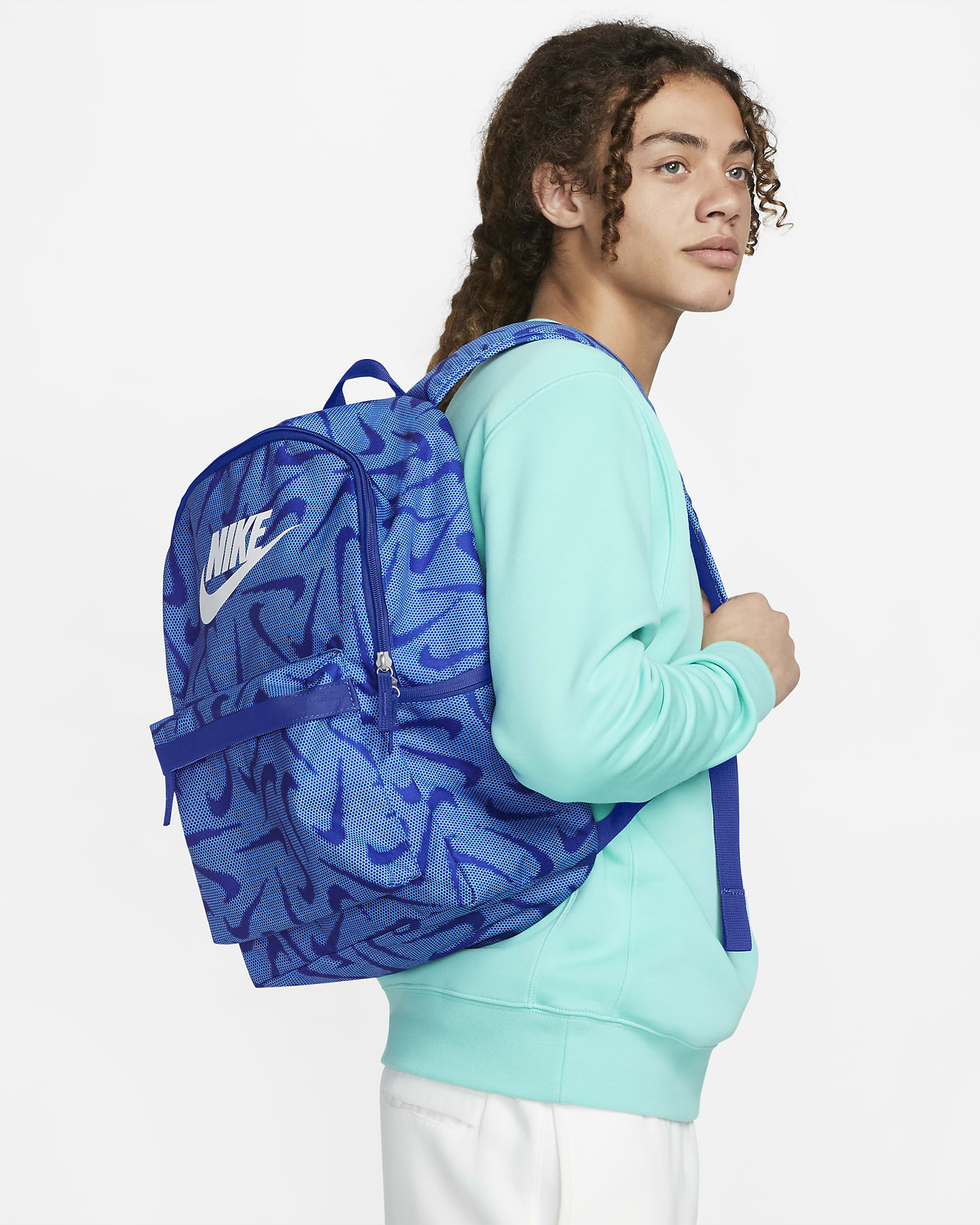 Nike Heritage Backpack (25L) - Old Royal/Old Royal/White