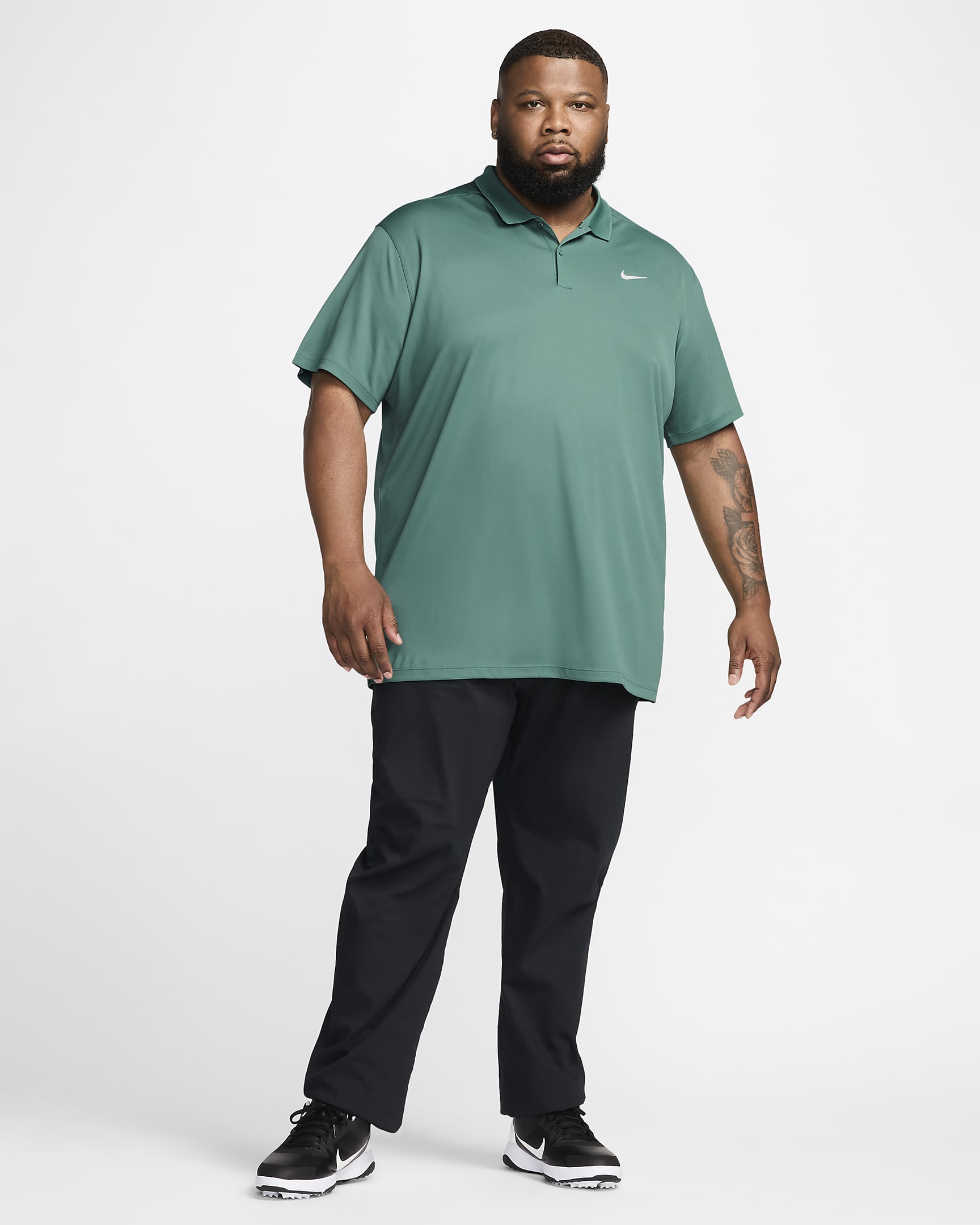 Nike Dri-FIT Victory férfi golfpóló - Bicoastal/Fehér