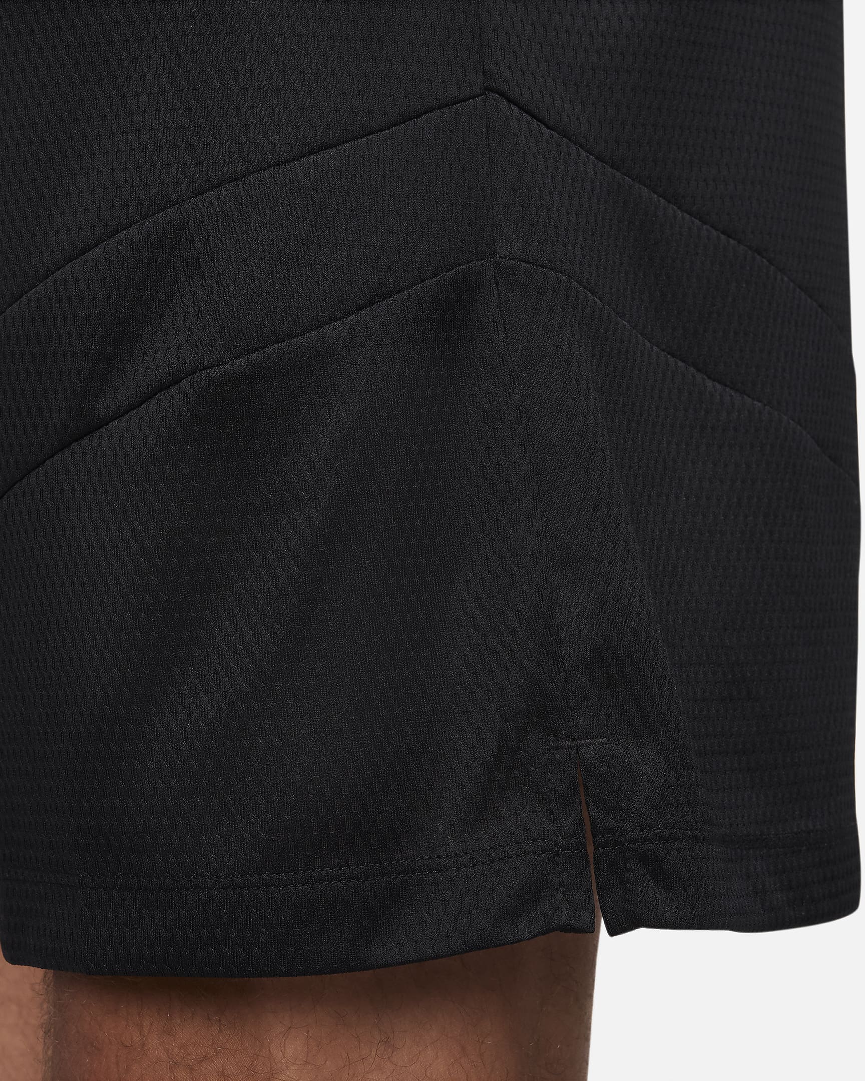 Shorts da basket Dri-FIT 21 cm Nike Icon – Uomo - Nero/Nero/Nero/Bianco