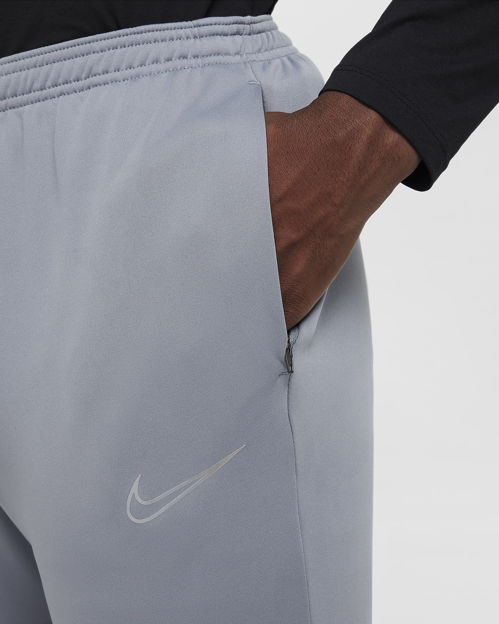 Nike Academy Winter Warrior Men's Therma-FIT Football Pants - Cool Grey/Black