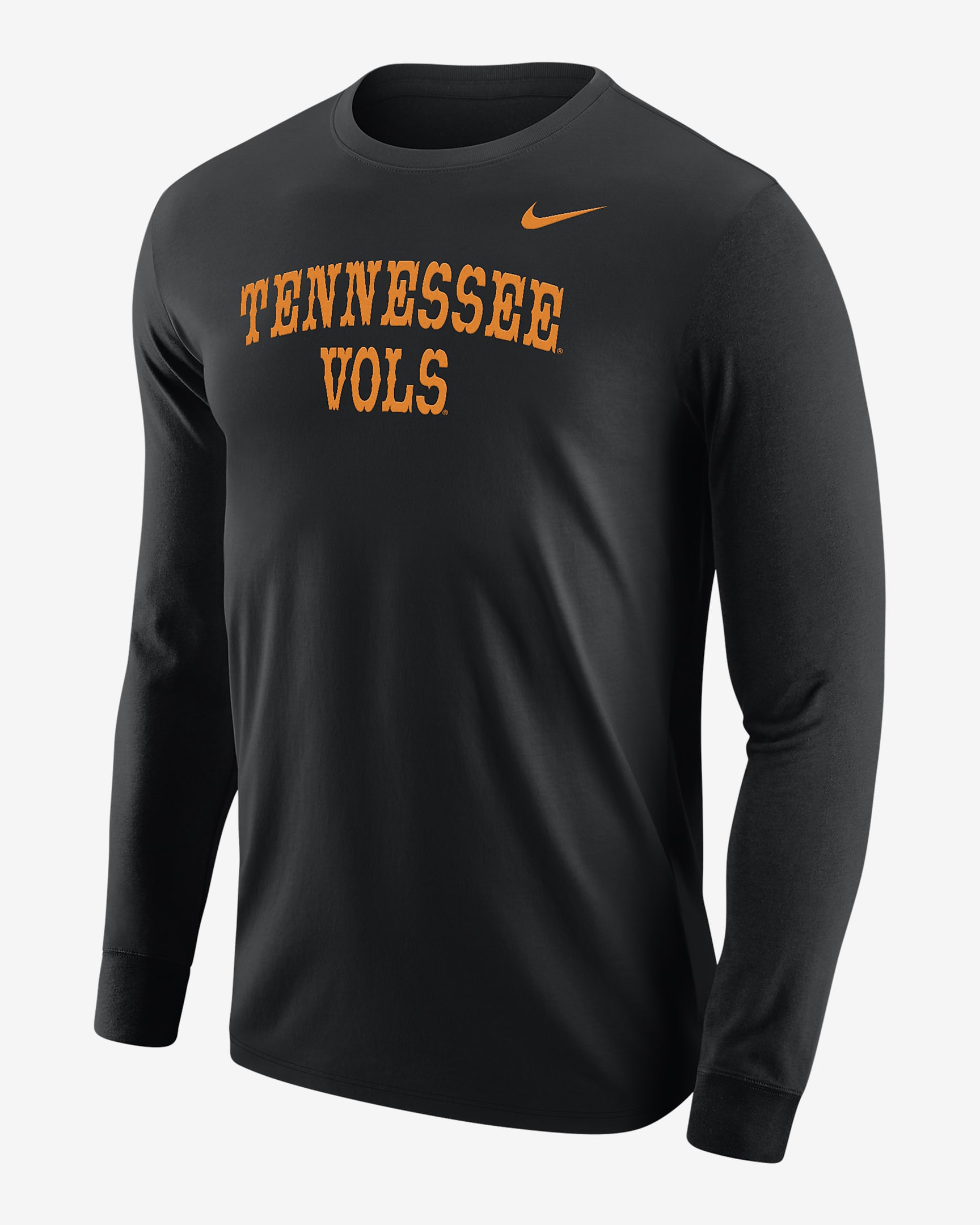 Tennessee Men's Nike College Long-Sleeve T-Shirt - Black