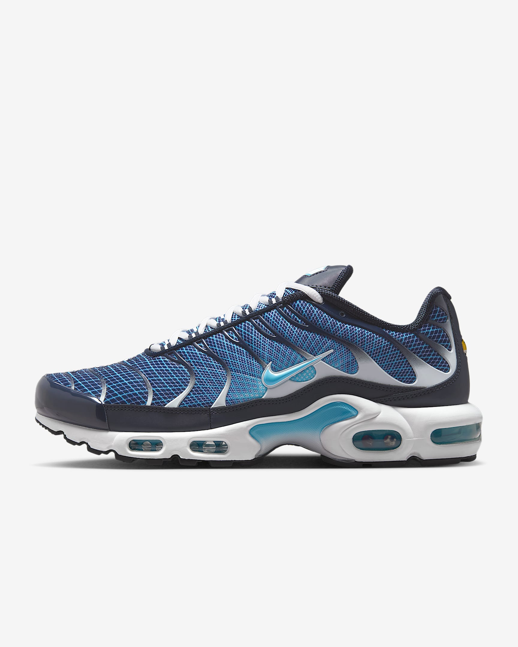 Nike Air Max Plus Men's Shoes - Dark Obsidian/White/Black/Blue Chill