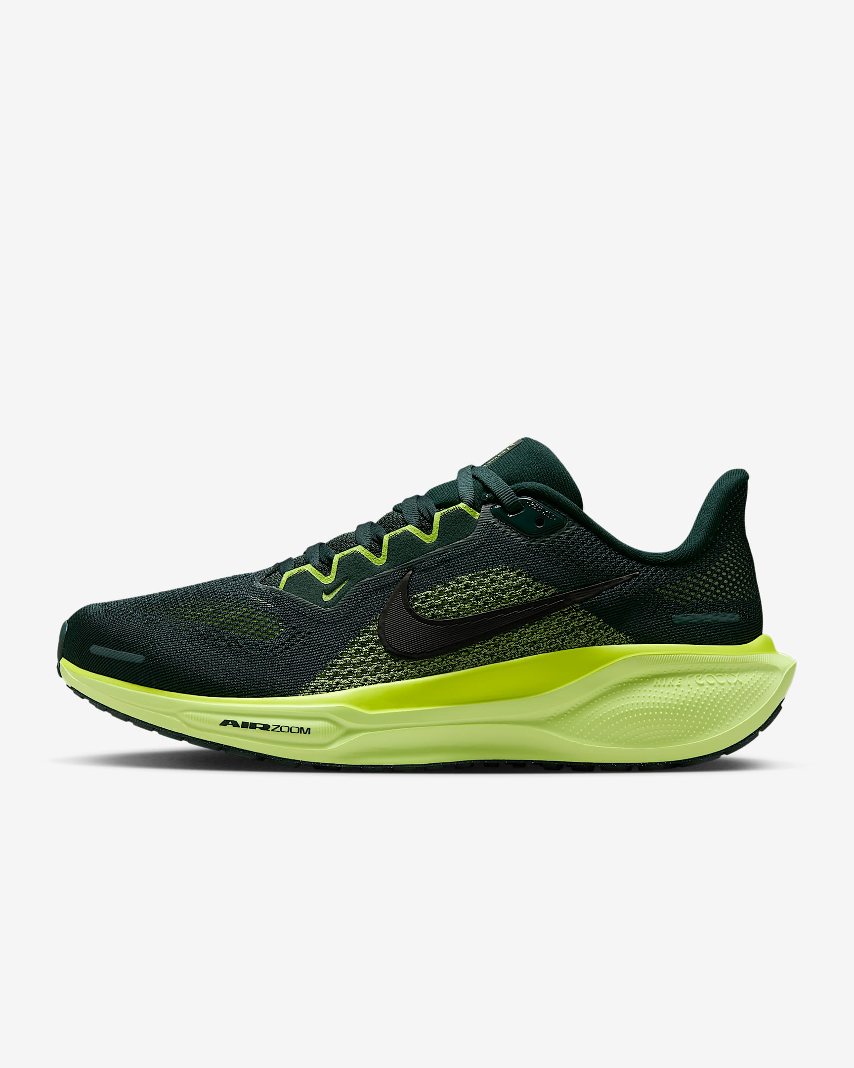 Nike Pegasus 41 Women's Road Running Shoes - Seaweed/Cyber/Light Lemon Twist/Black