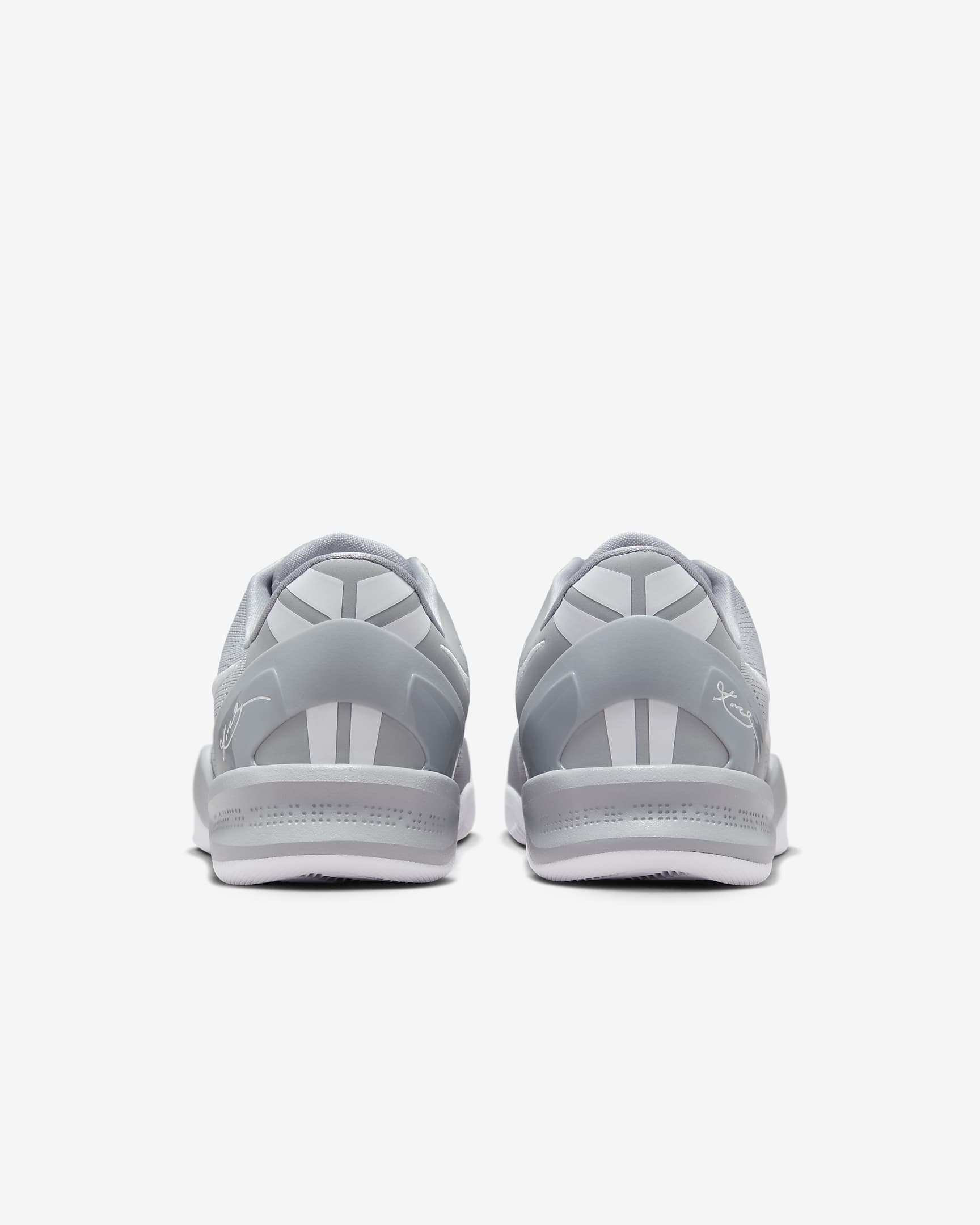 Chaussures de basket Kobe VIII Protro - Wolf Grey/Wolf Grey/Blanc