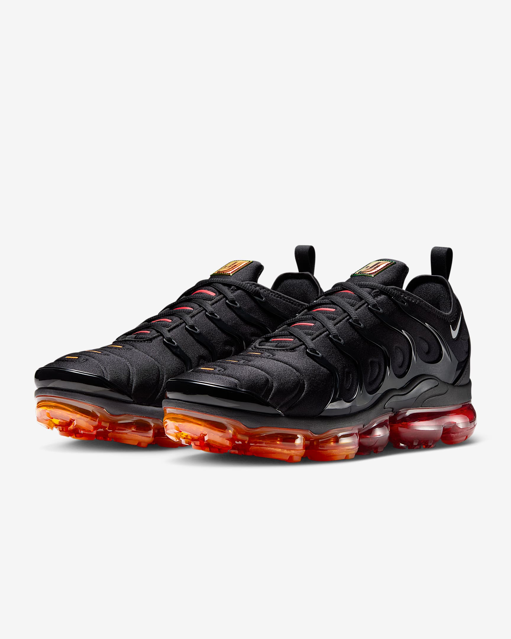 Nike Air VaporMax Plus Men's Shoes - Black/Magma Orange/University Red/Light Smoke Grey