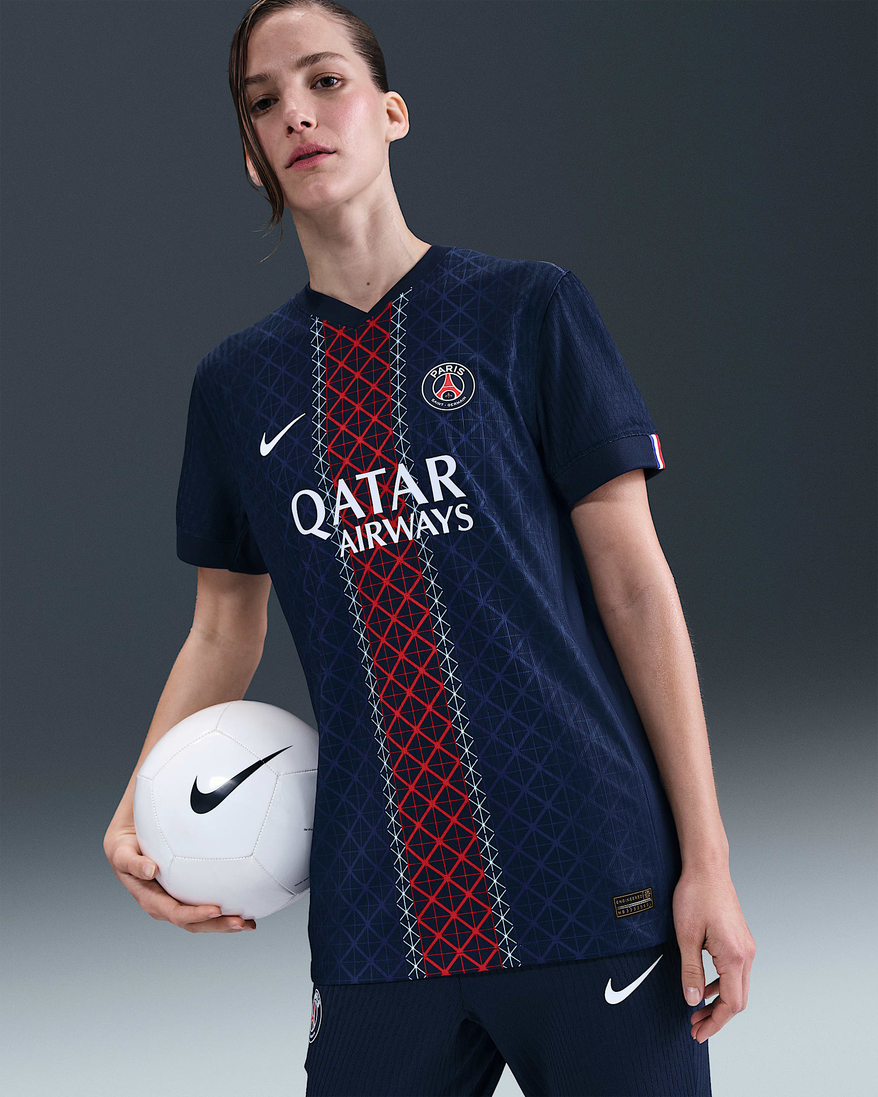 Paris Saint-Germain 2025/26 Match Home Women's Nike Dri-FIT ADV Football Authentic Shirt - Midnight Navy/Midnight Navy/White